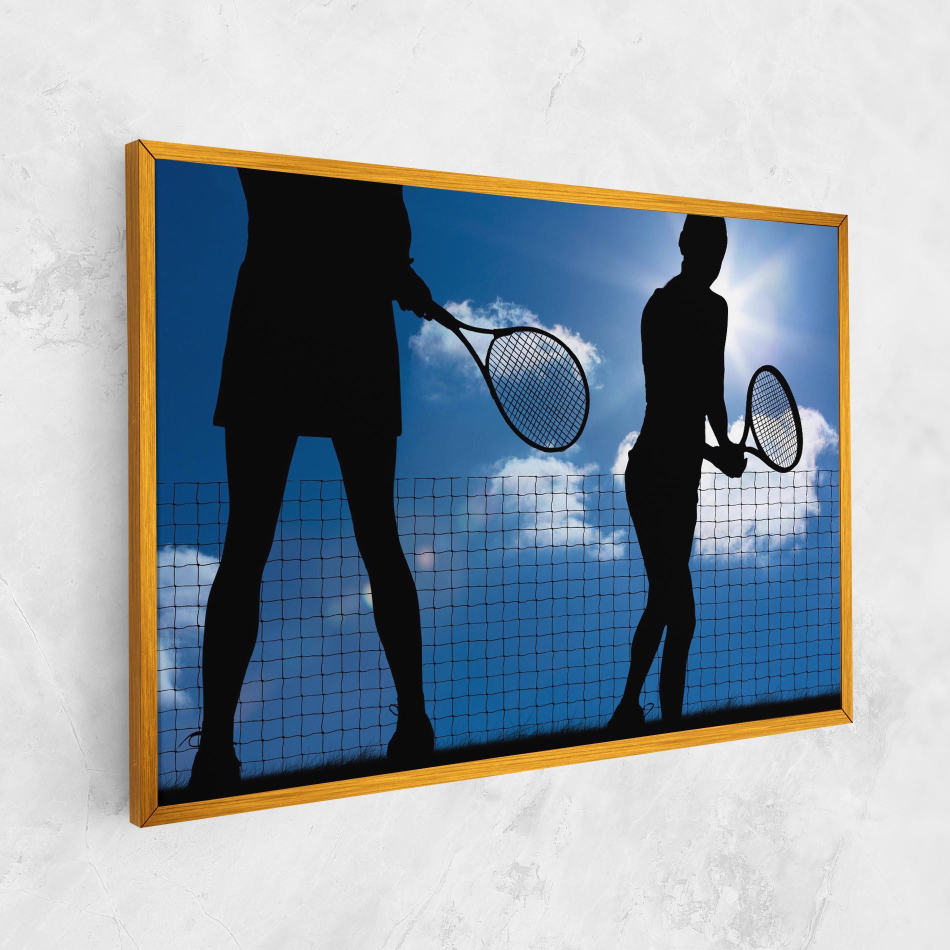 Tablou Canvas Blue Sky Tennis mockup 1