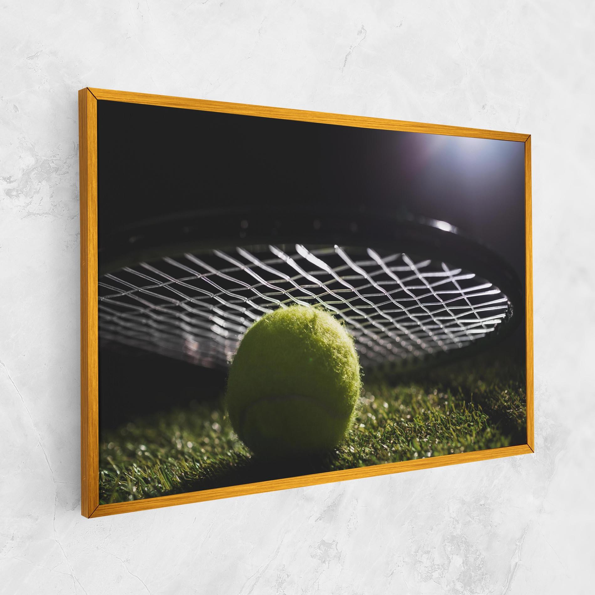 Tablou Canvas Close Up Tennis Ball mockup 1