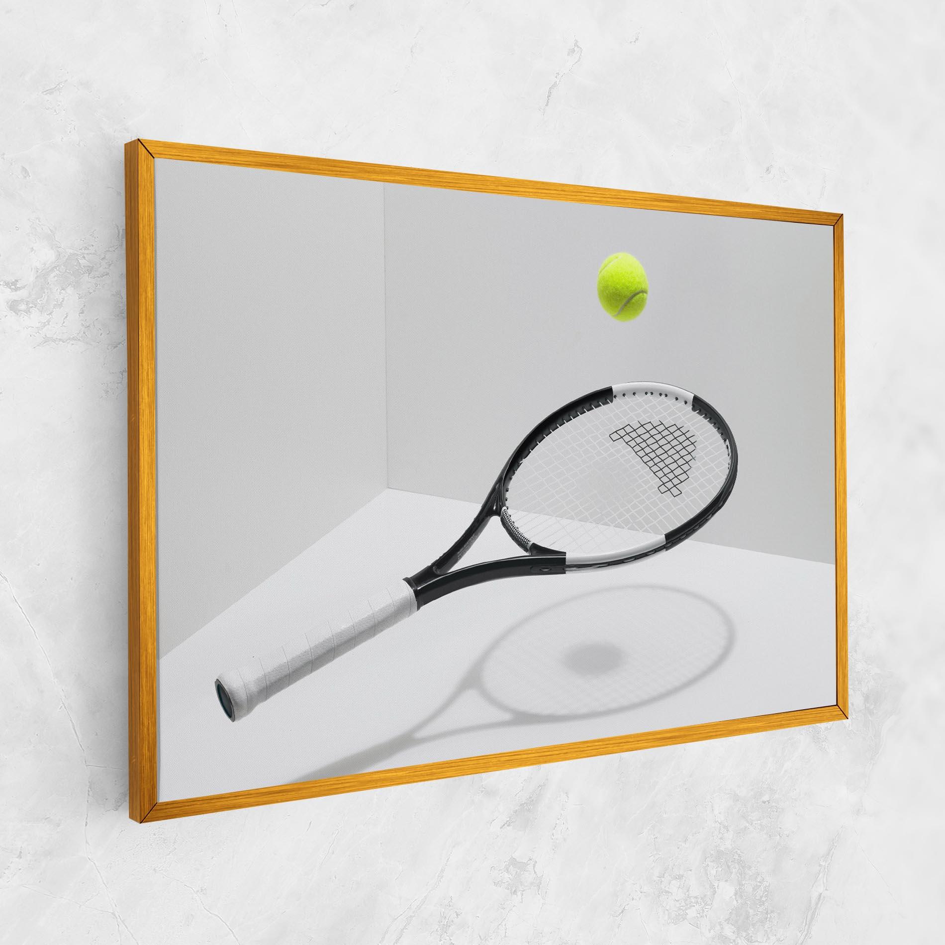 Tablou Canvas Floating Tennis Racket mockup 1