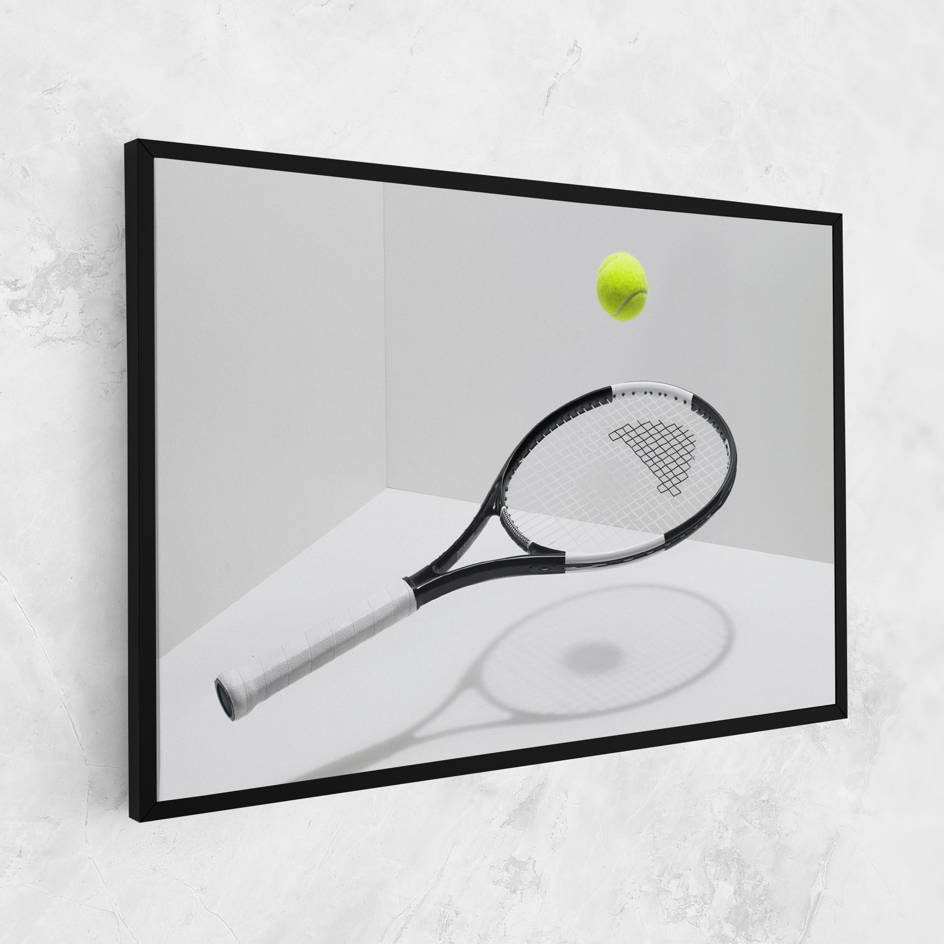 Tablou Canvas Floating Tennis Racket mockup 1