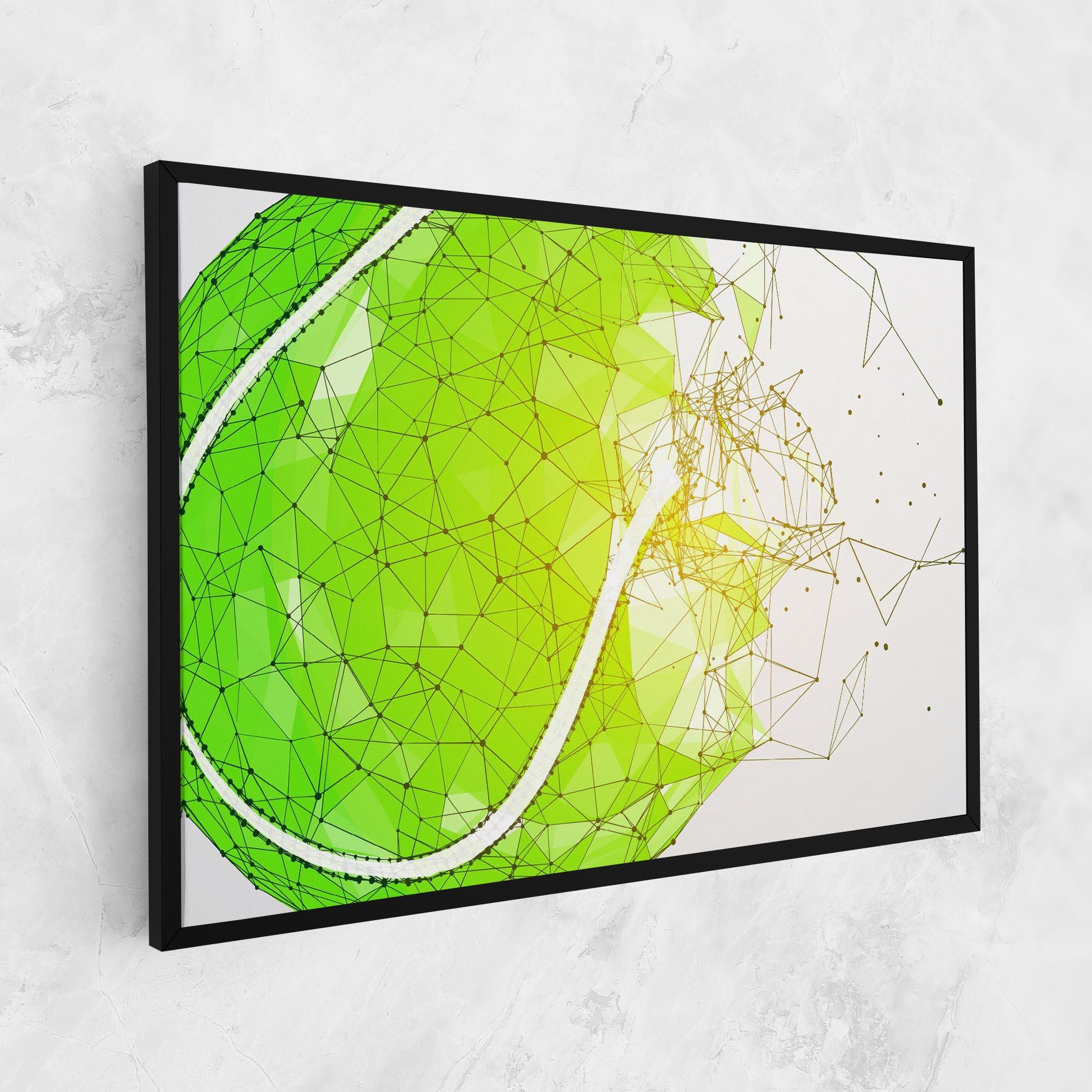Tablou Canvas Green Line Tennis mockup 1