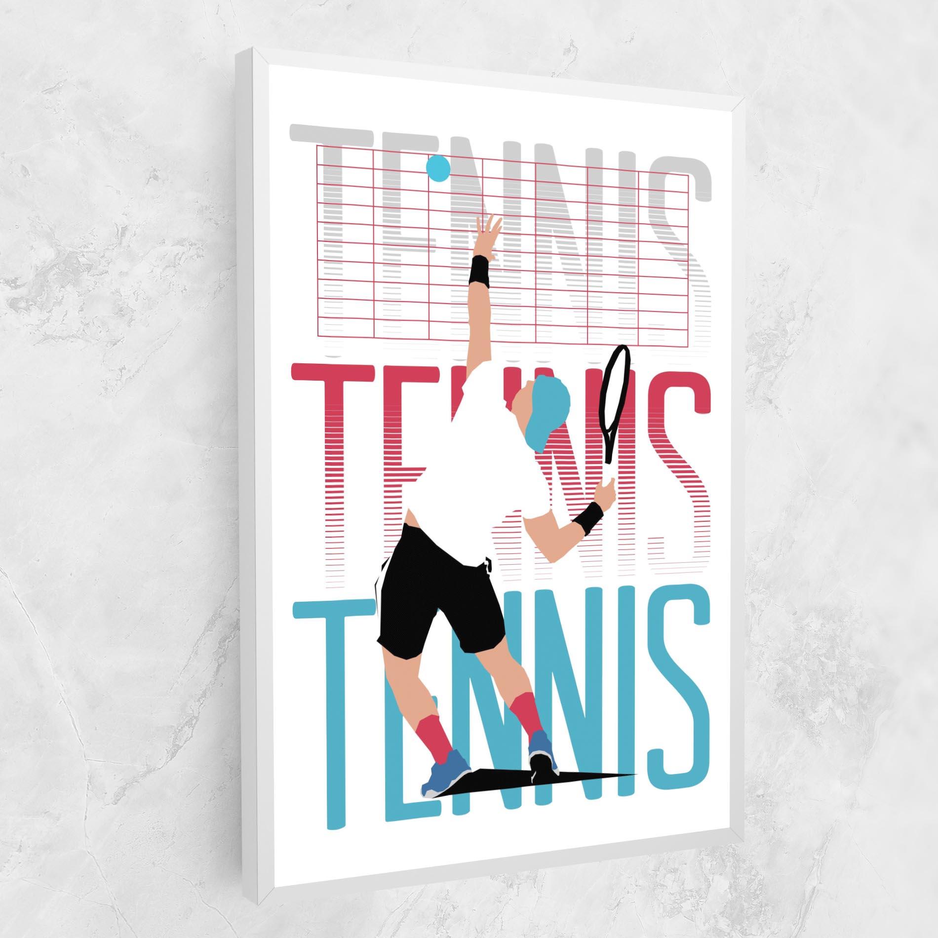 Tablou Canvas Tennis Ball Jump mockup 1