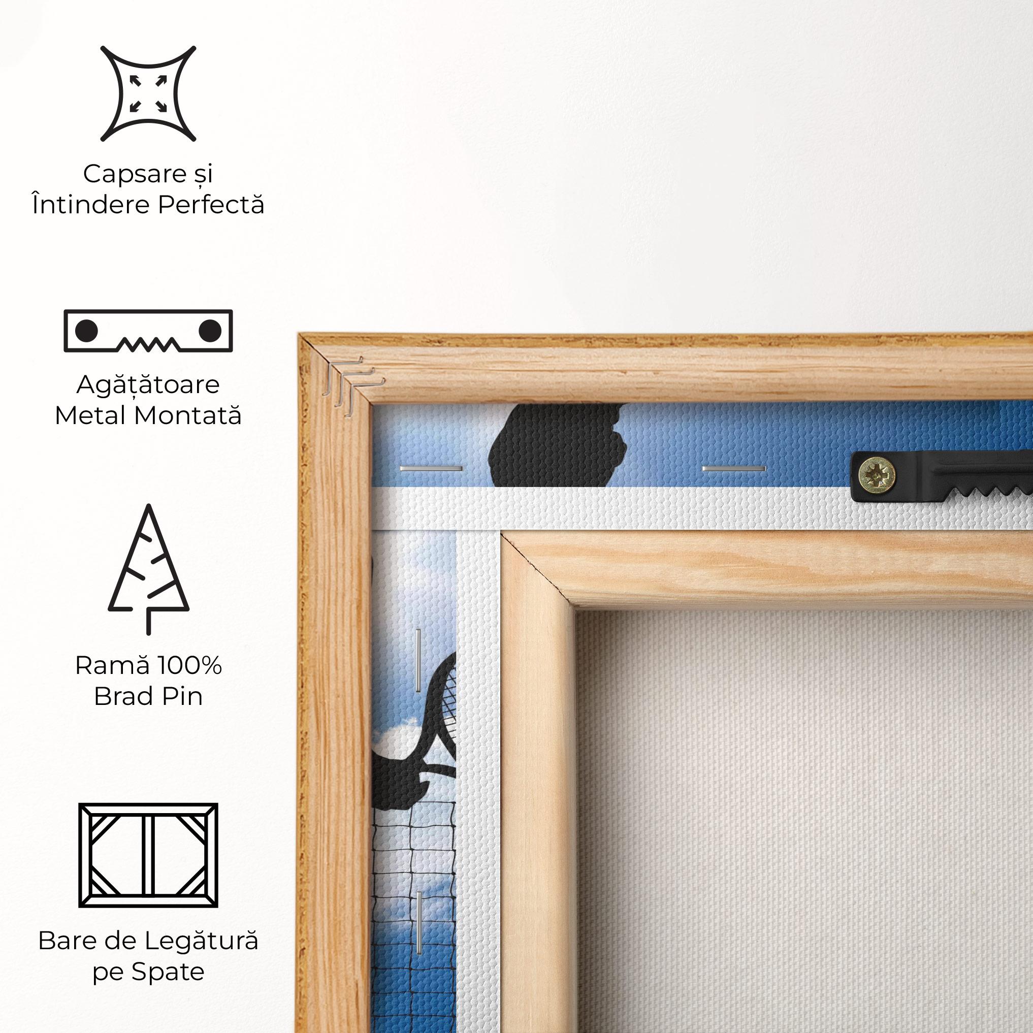 Tablou Canvas Blue Sky Tennis mockup 5