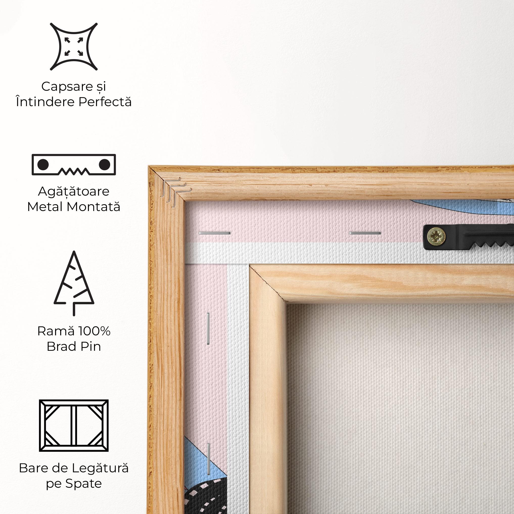 Tablou Canvas Pink Tennis mockup 5