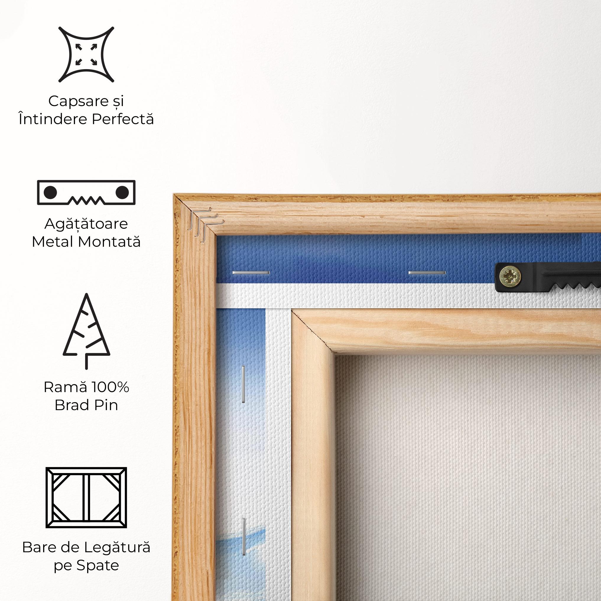 Tablou Canvas Stadium Tennis Player mockup 5