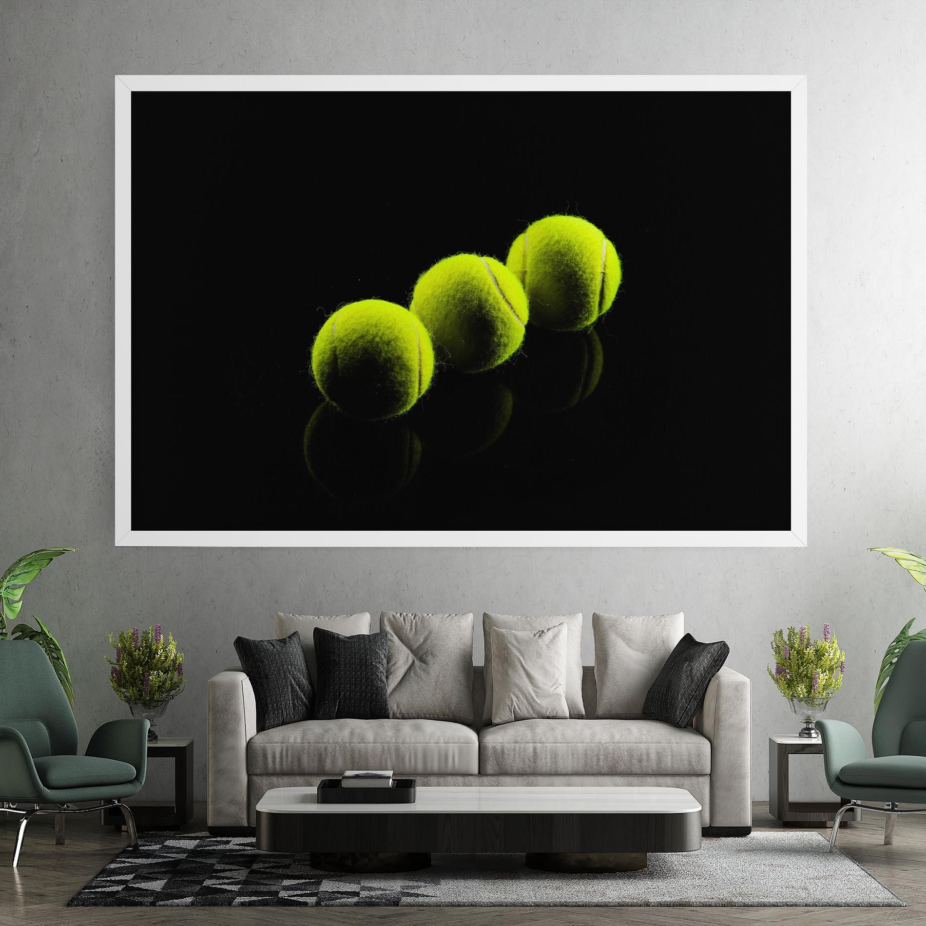 Tablou Canvas 3 Tennis Balls mockup 7