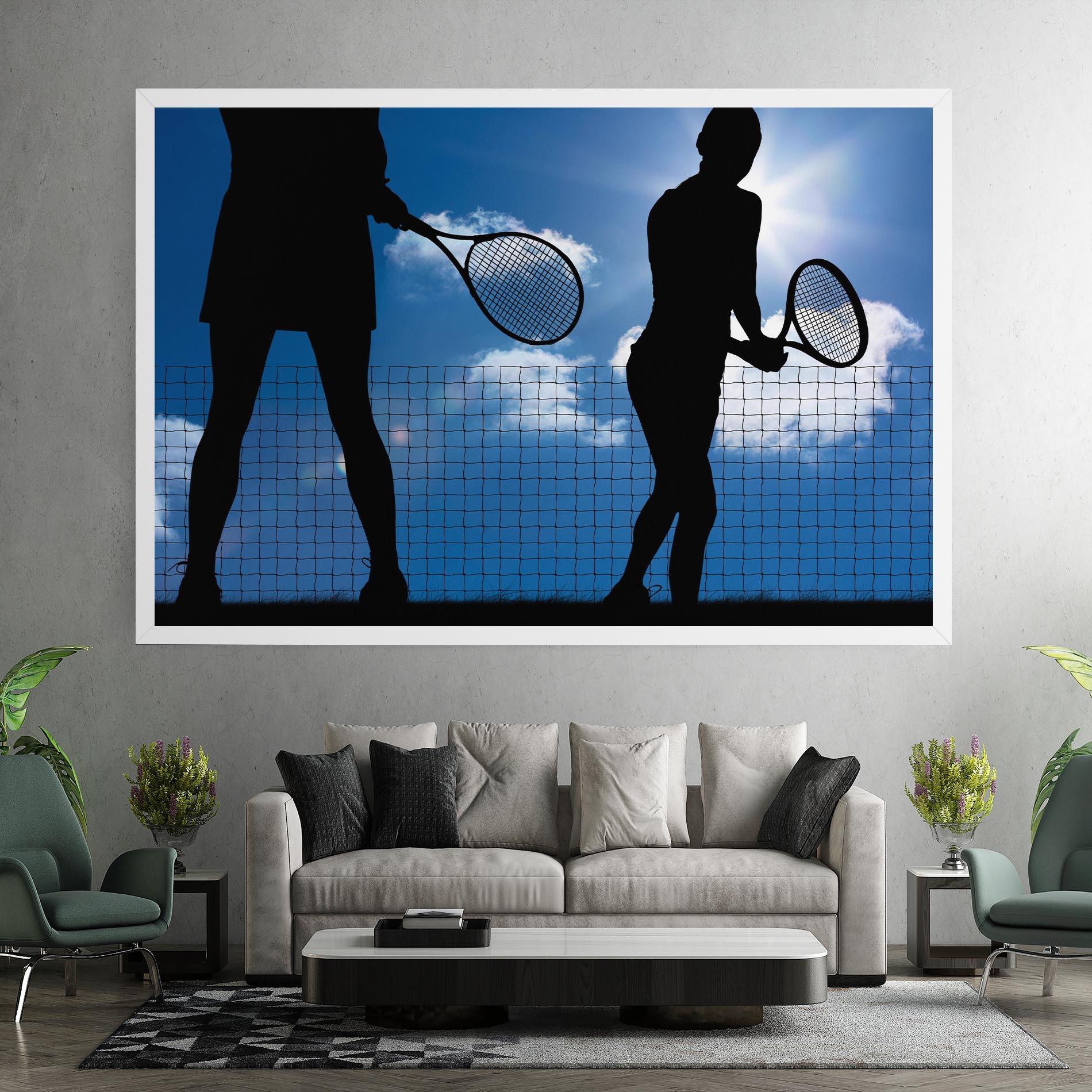 Tablou Canvas Blue Sky Tennis mockup 7