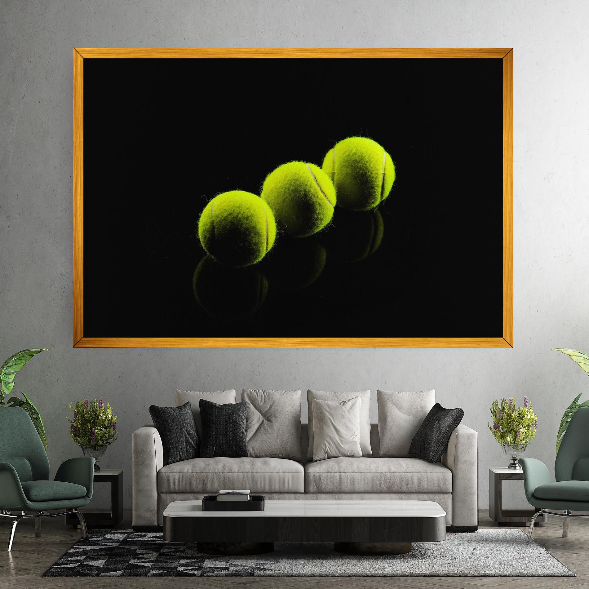 Tablou Canvas 3 Tennis Balls mockup 7