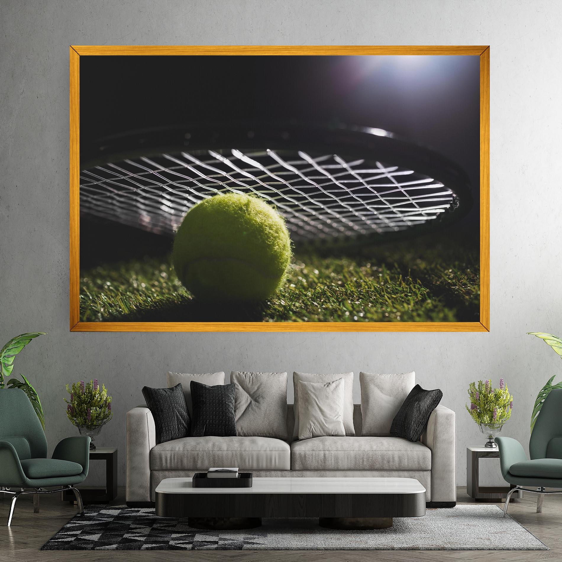 Tablou Canvas Close Up Tennis Ball mockup 7