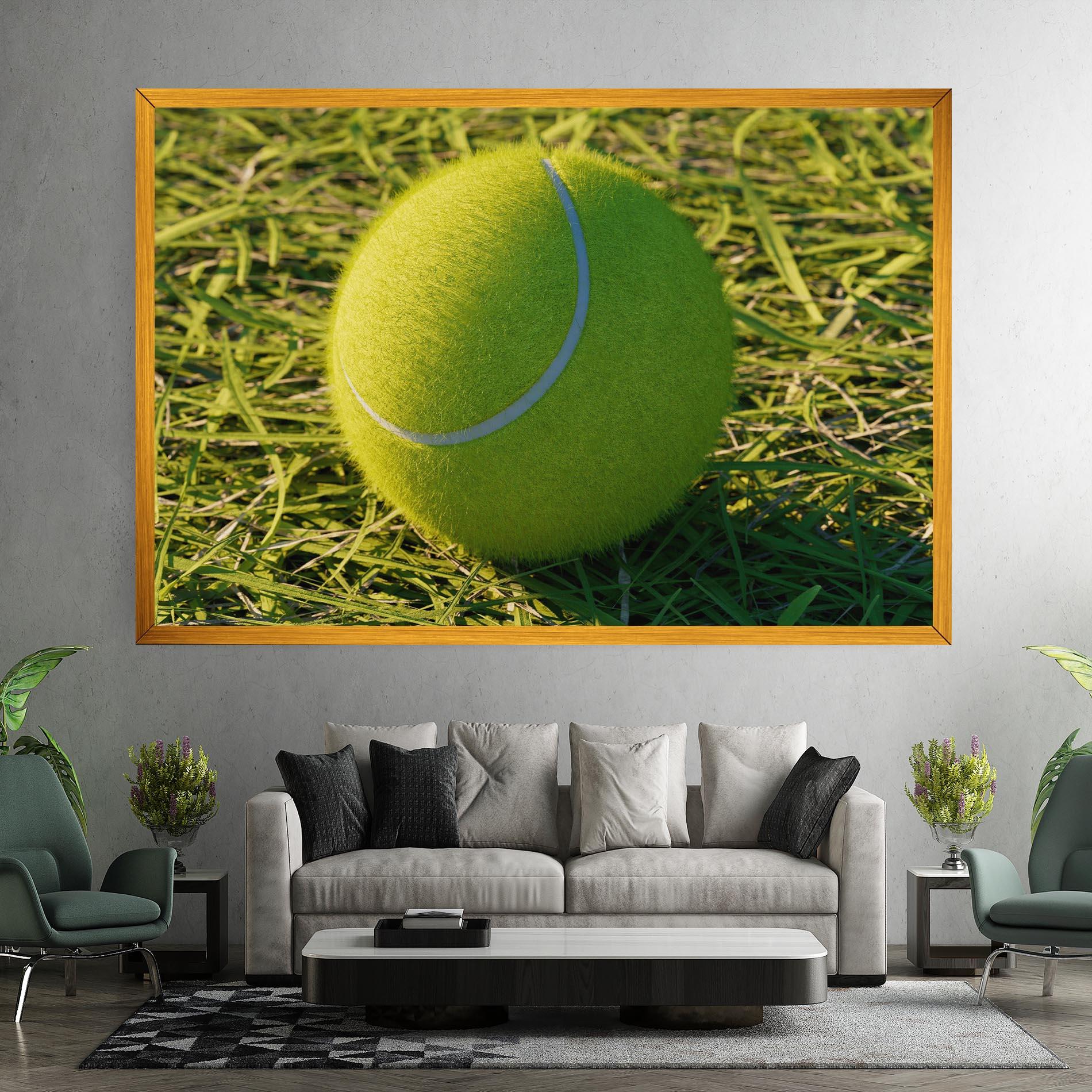 Tablou Canvas Green Tennis Ball mockup 7