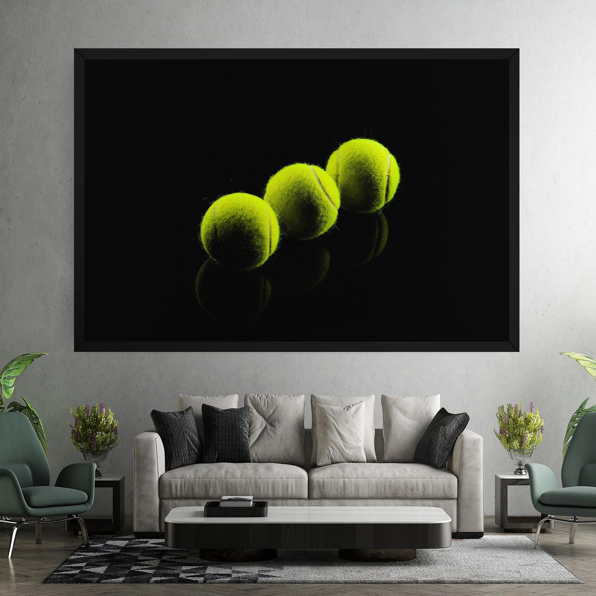 Tablou Canvas 3 Tennis Balls mockup 7