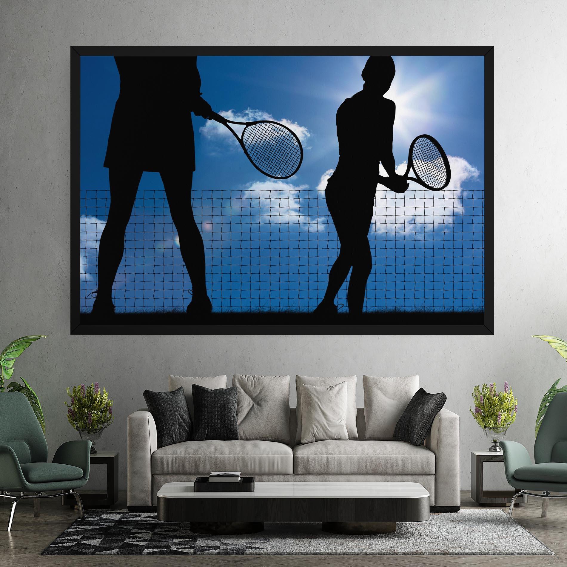 Tablou Canvas Blue Sky Tennis mockup 7
