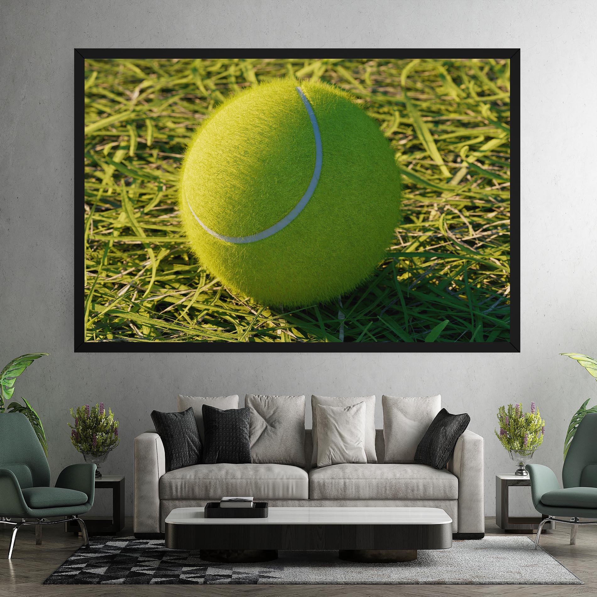 Tablou Canvas Green Tennis Ball mockup 7