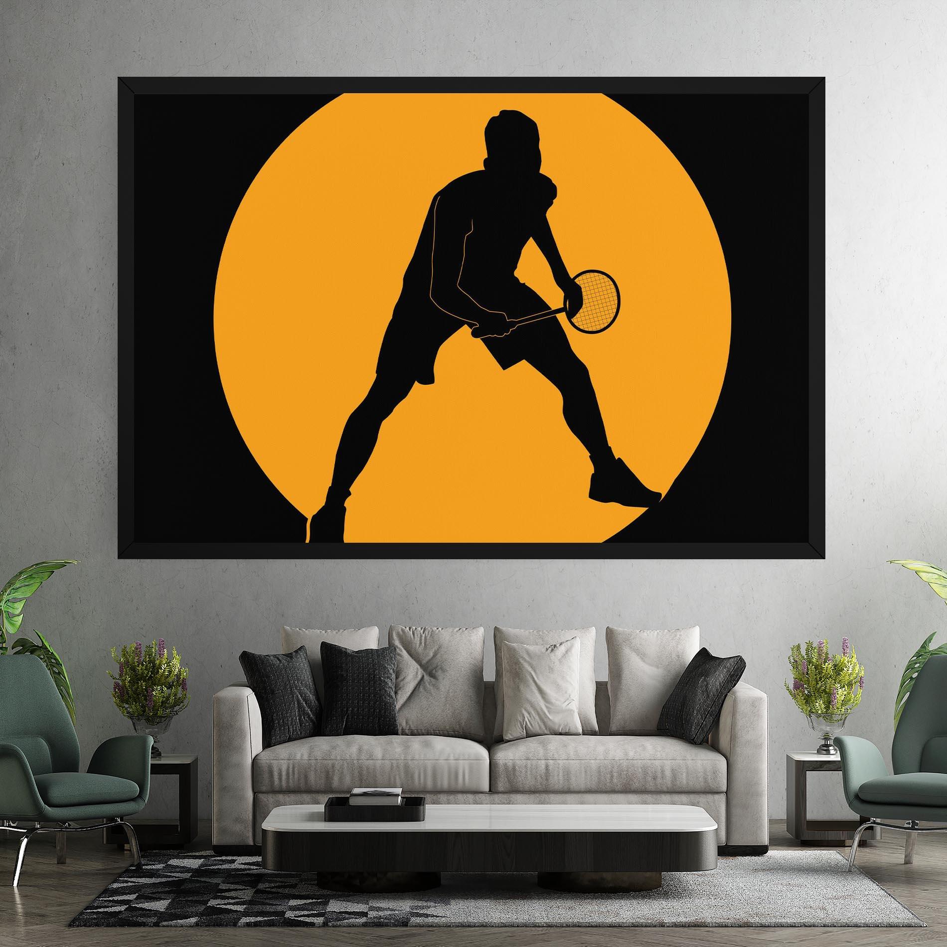 Tablou Canvas Orange Tennis mockup 7