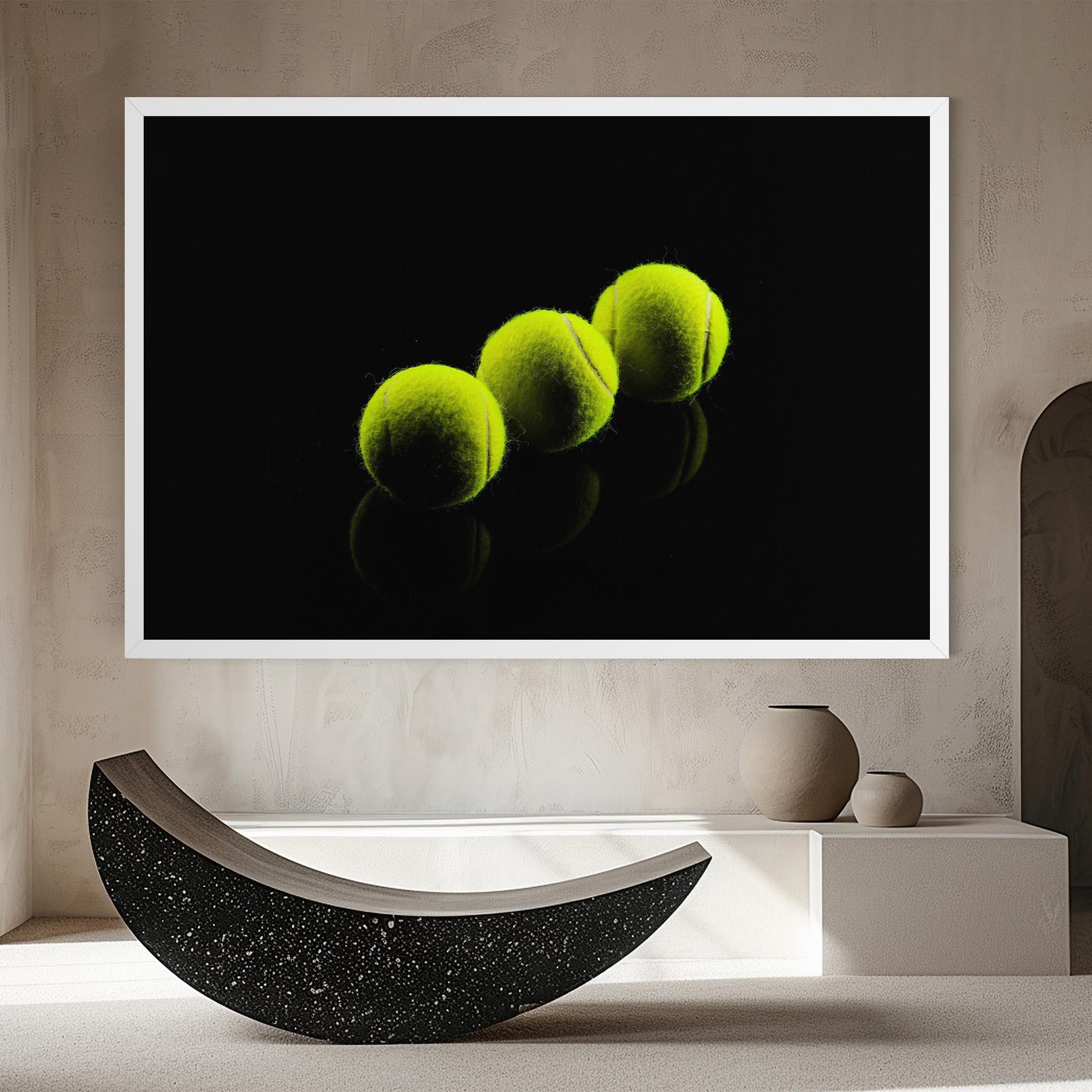Tablou Canvas 3 Tennis Balls mockup 8