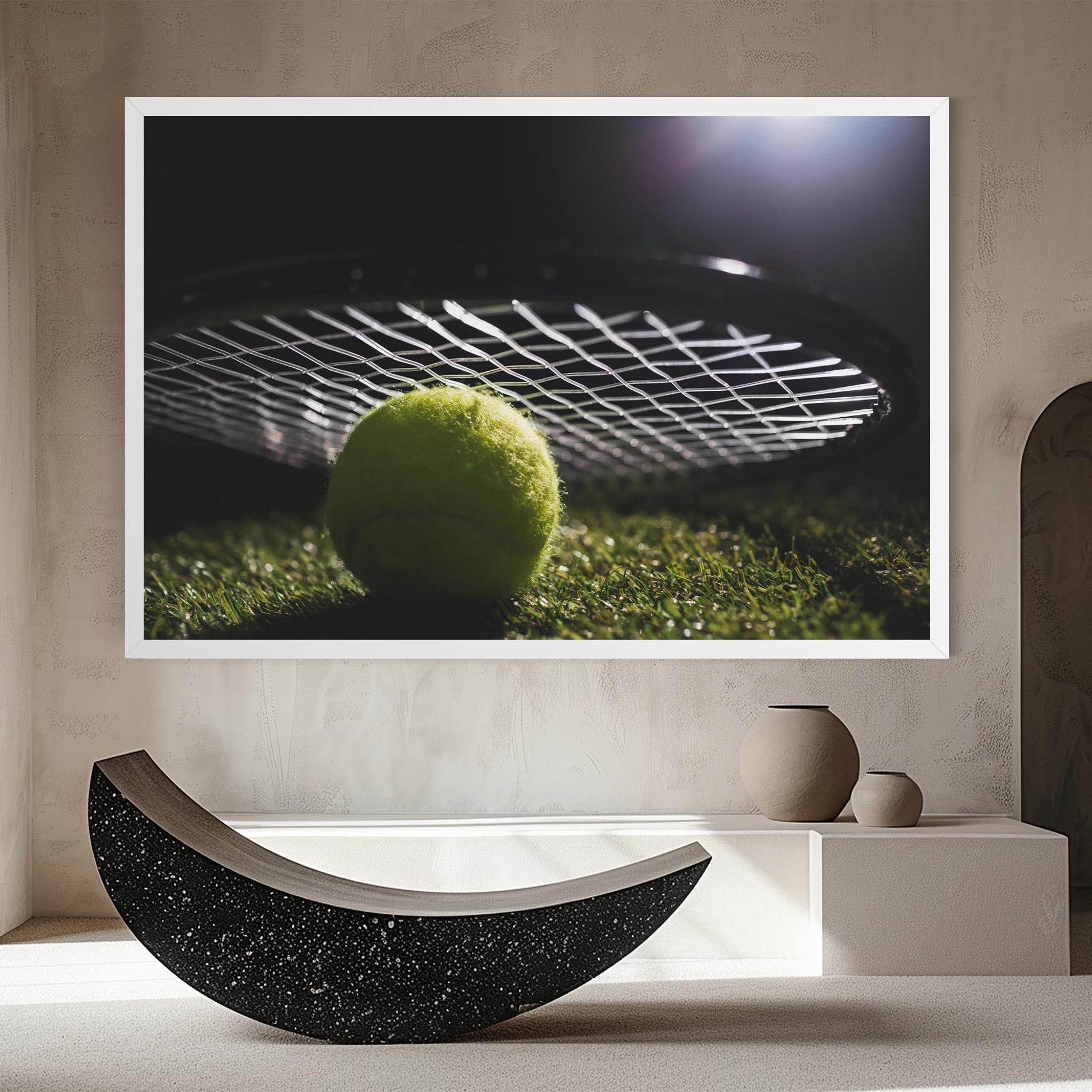 Tablou Canvas Close Up Tennis Ball mockup 8