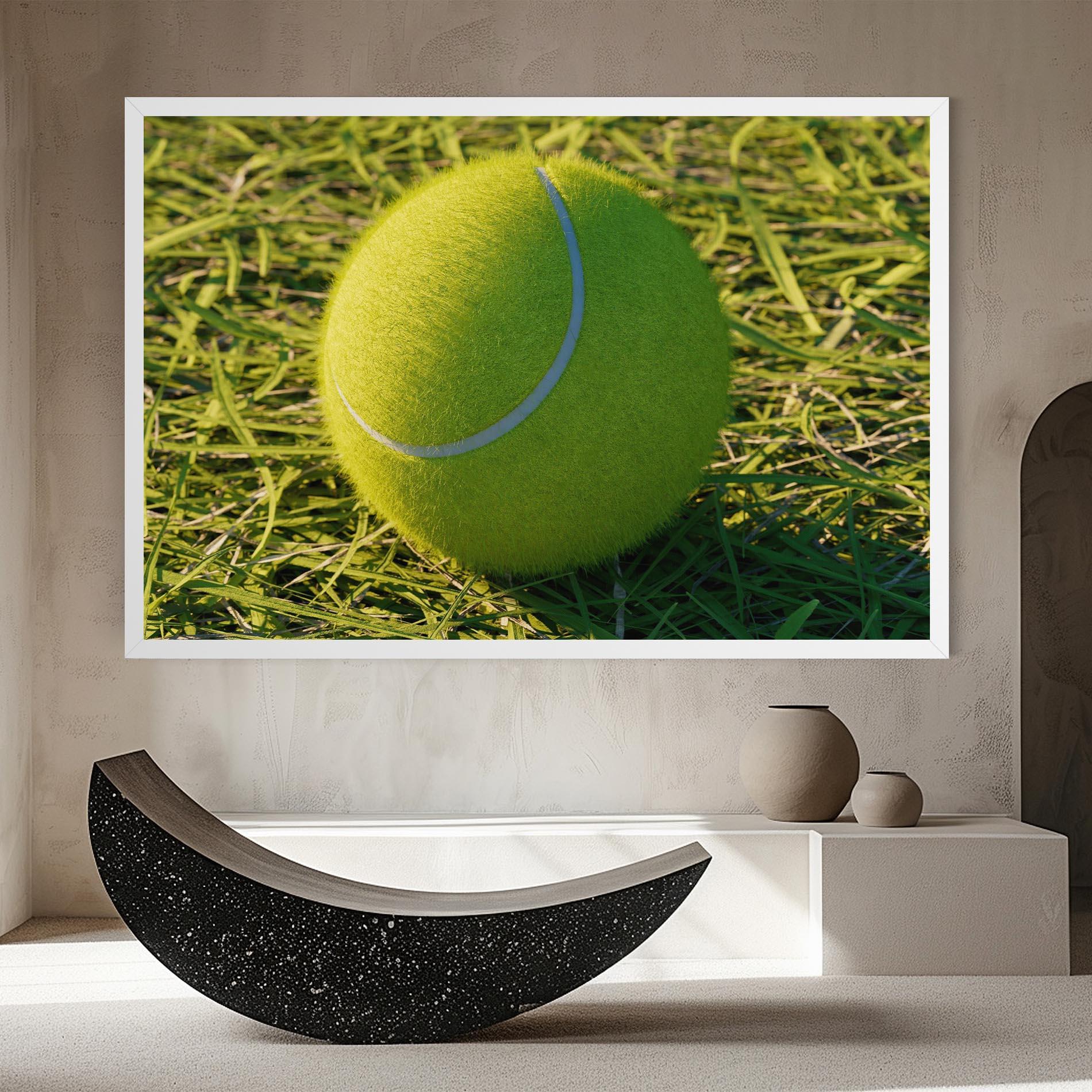 Tablou Canvas Green Tennis Ball mockup 8
