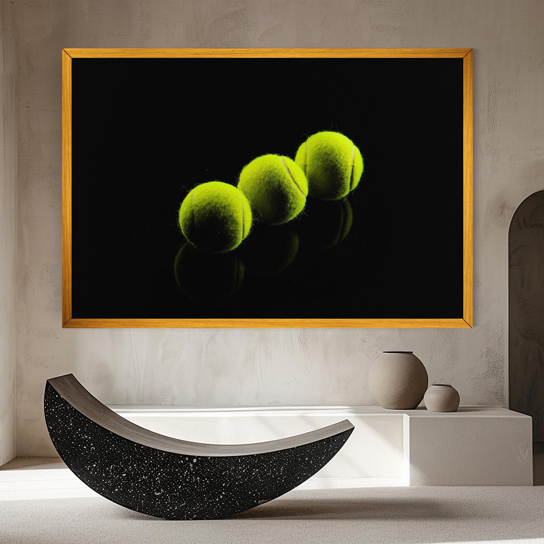 Tablou Canvas 3 Tennis Balls mockup 8