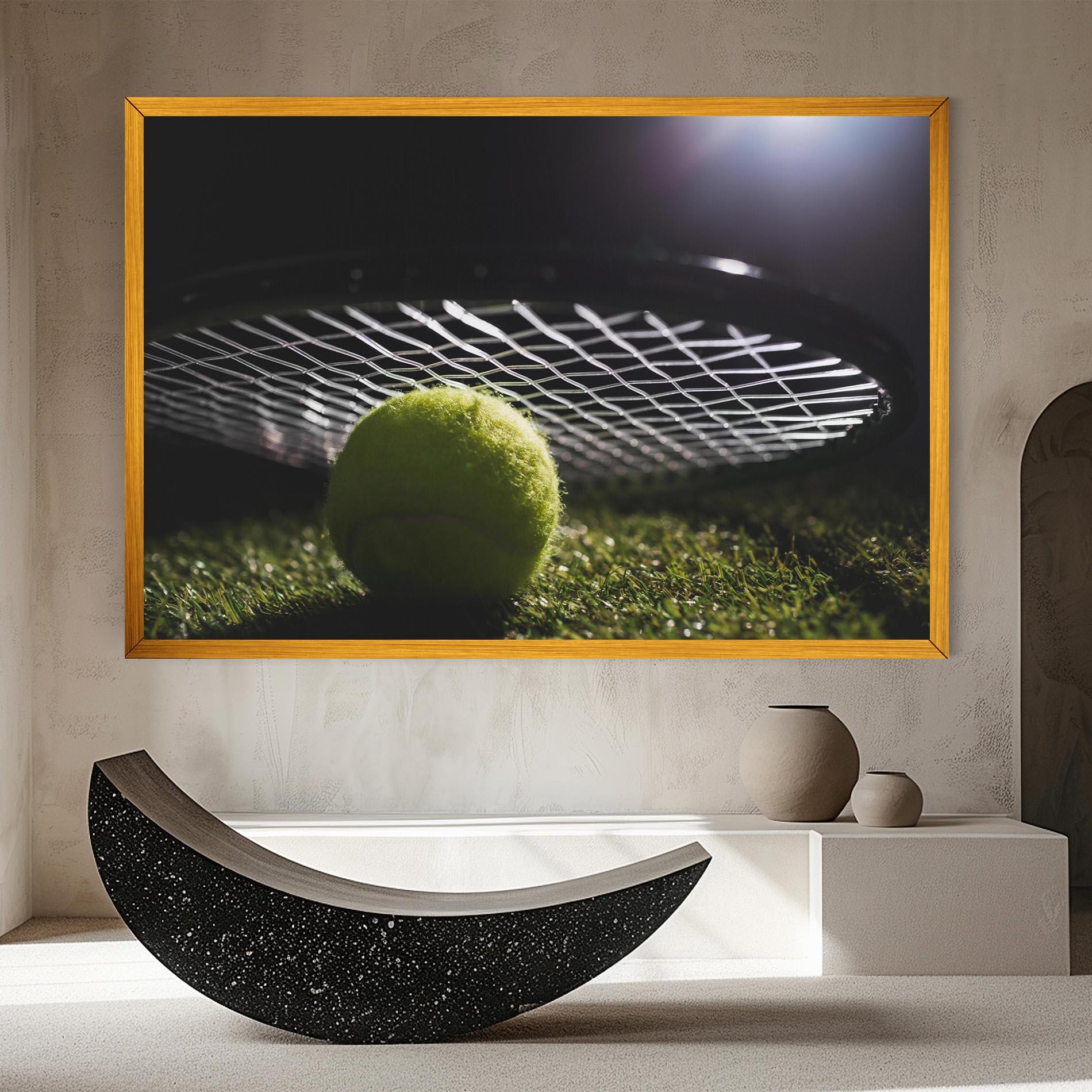Tablou Canvas Close Up Tennis Ball mockup 8