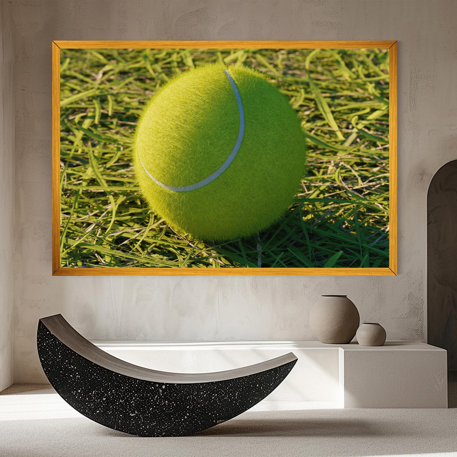 Tablou Canvas Green Tennis Ball mockup 8