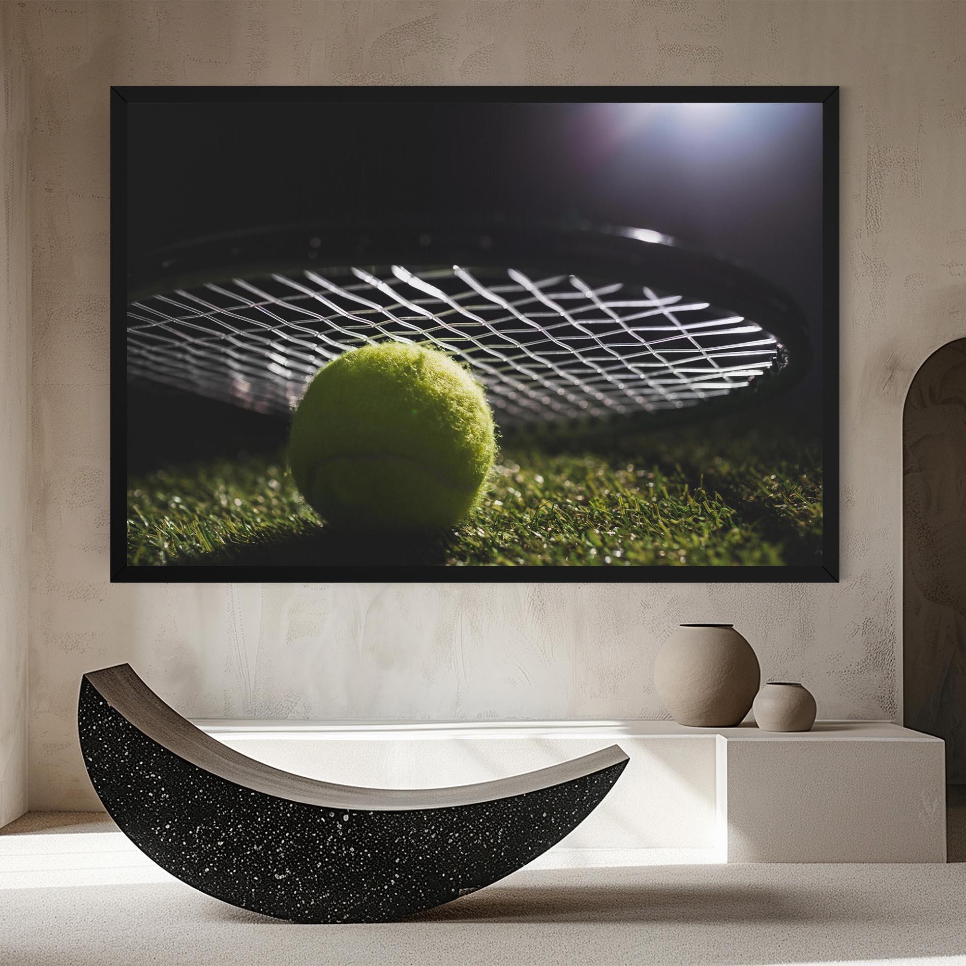 Tablou Canvas Close Up Tennis Ball mockup 8