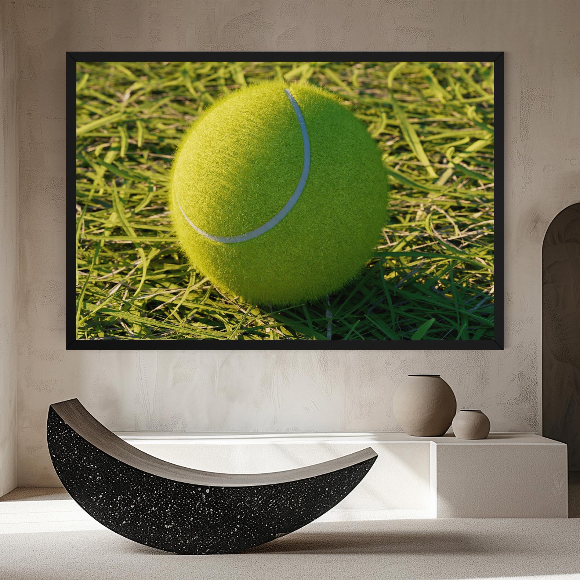 Tablou Canvas Green Tennis Ball mockup 8