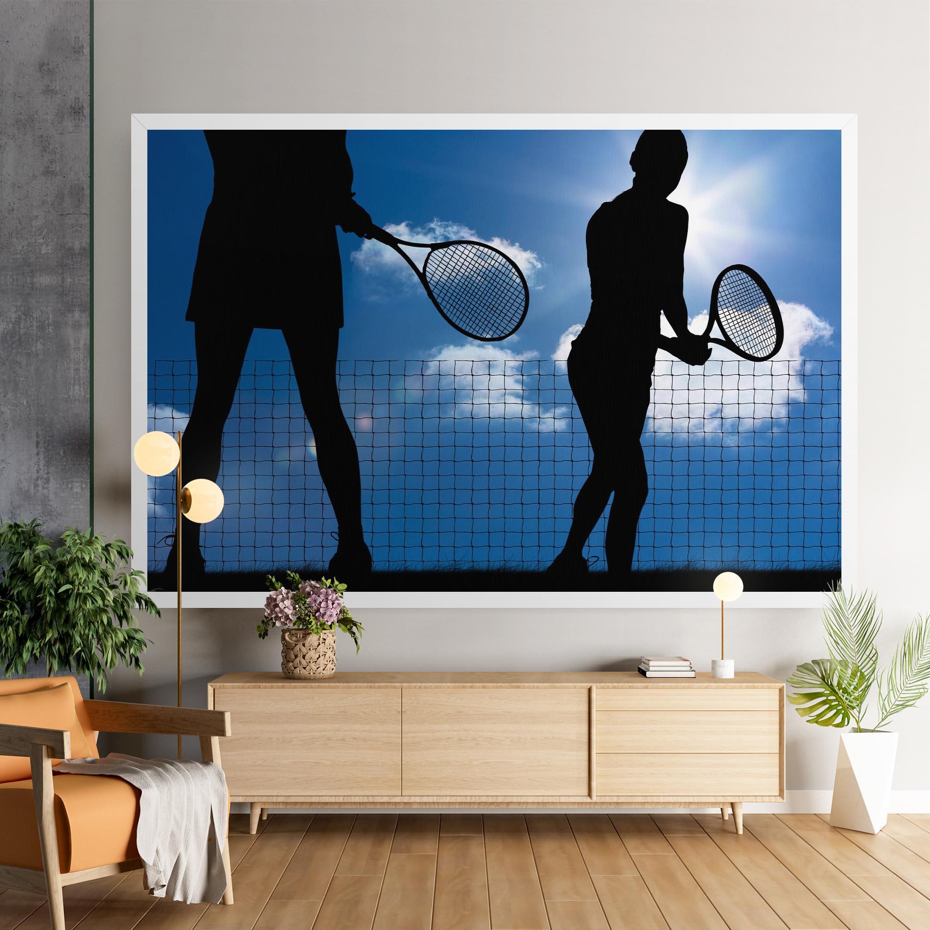 Tablou Canvas Blue Sky Tennis mockup 9