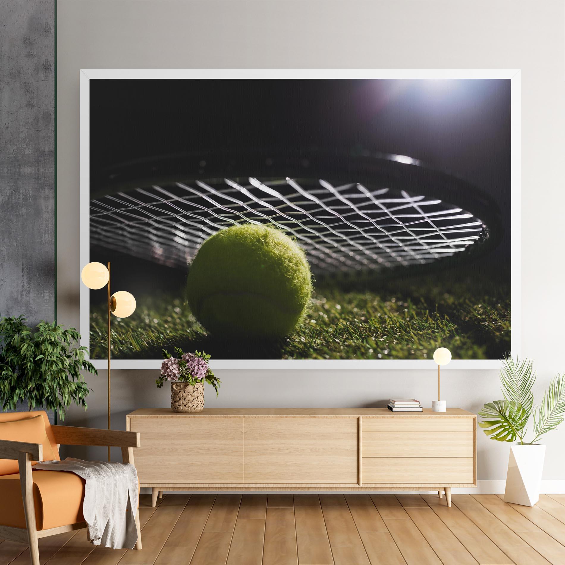 Tablou Canvas Close Up Tennis Ball mockup 9