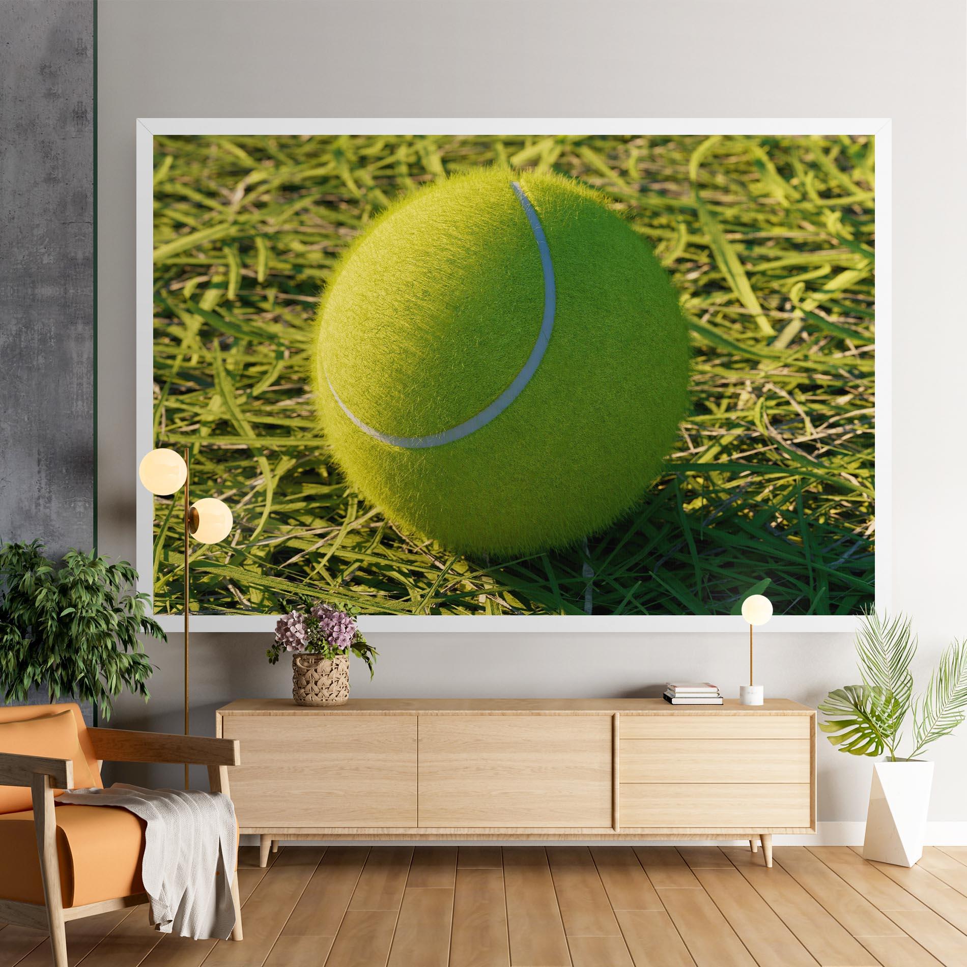 Tablou Canvas Green Tennis Ball mockup 9