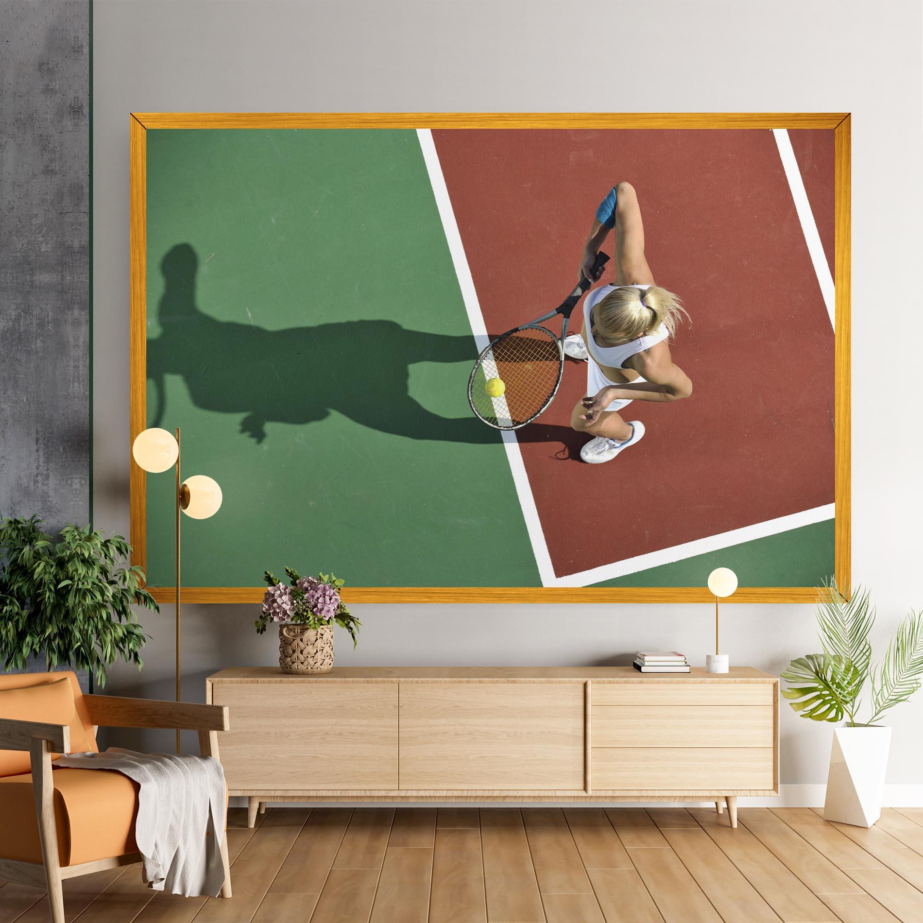 Tablou Canvas Outdoor Tennis mockup 9