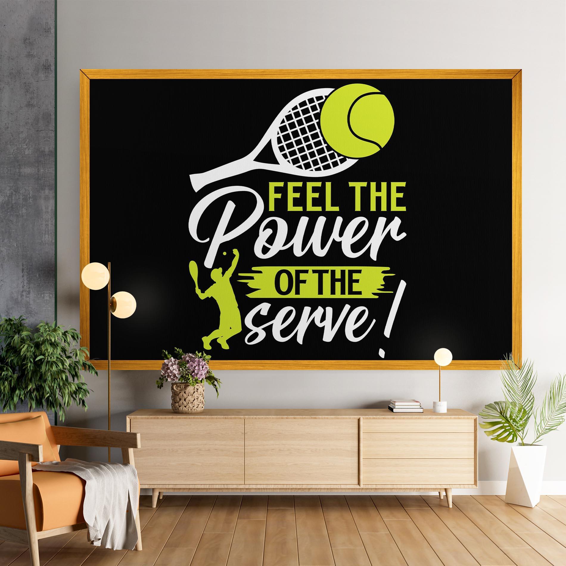 Tablou Canvas Power Serve mockup 9