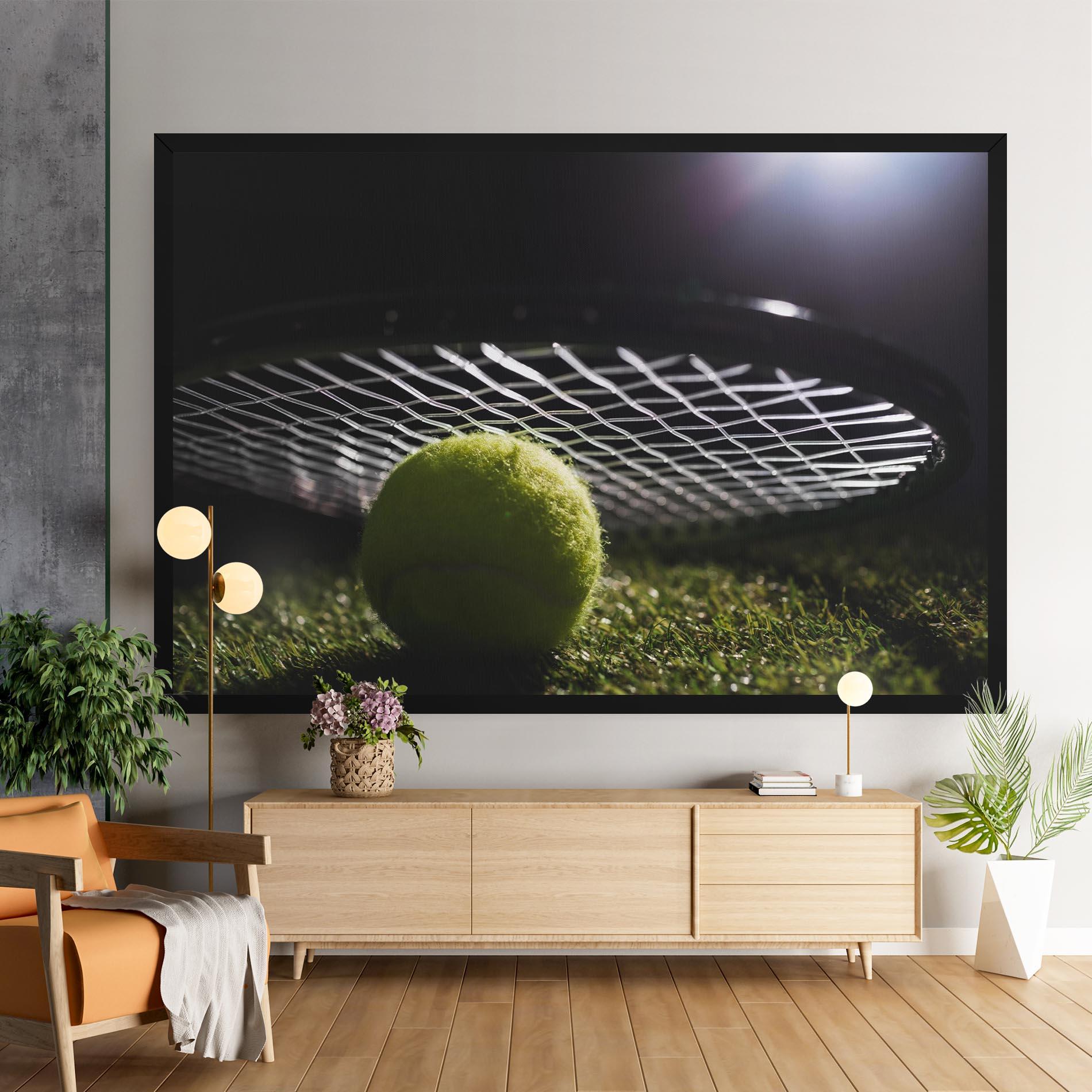 Tablou Canvas Close Up Tennis Ball mockup 9
