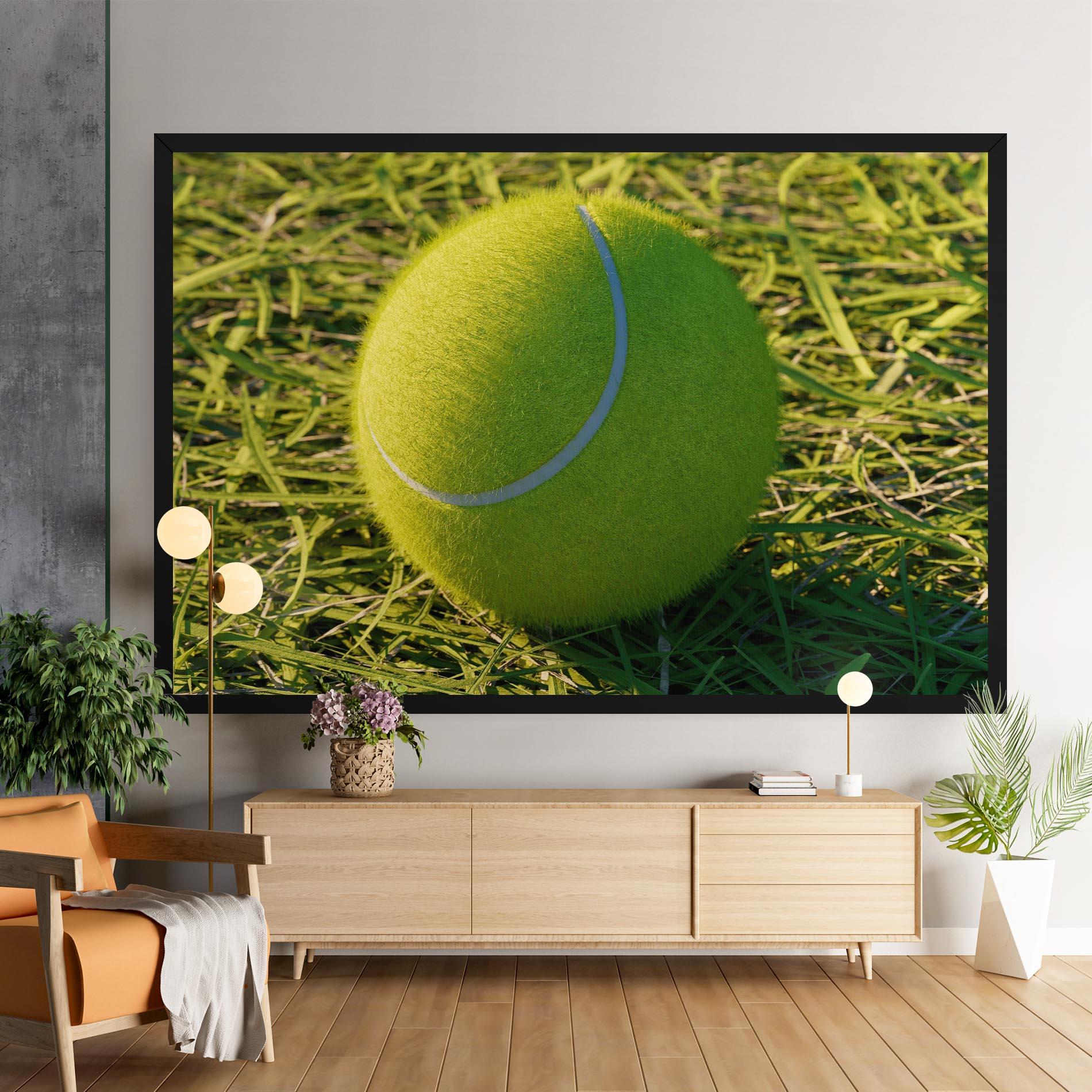 Tablou Canvas Green Tennis Ball mockup 9