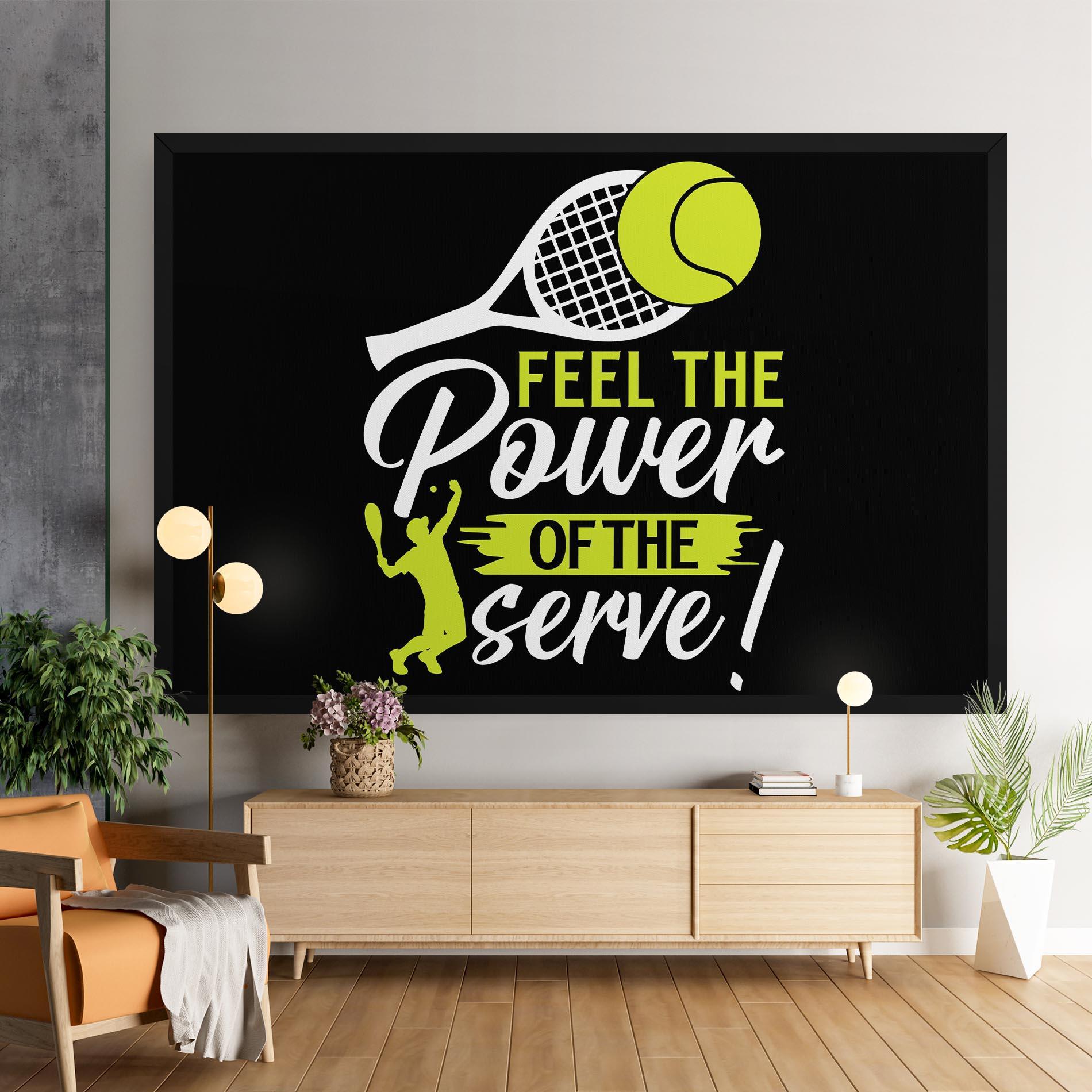 Tablou Canvas Power Serve mockup 9