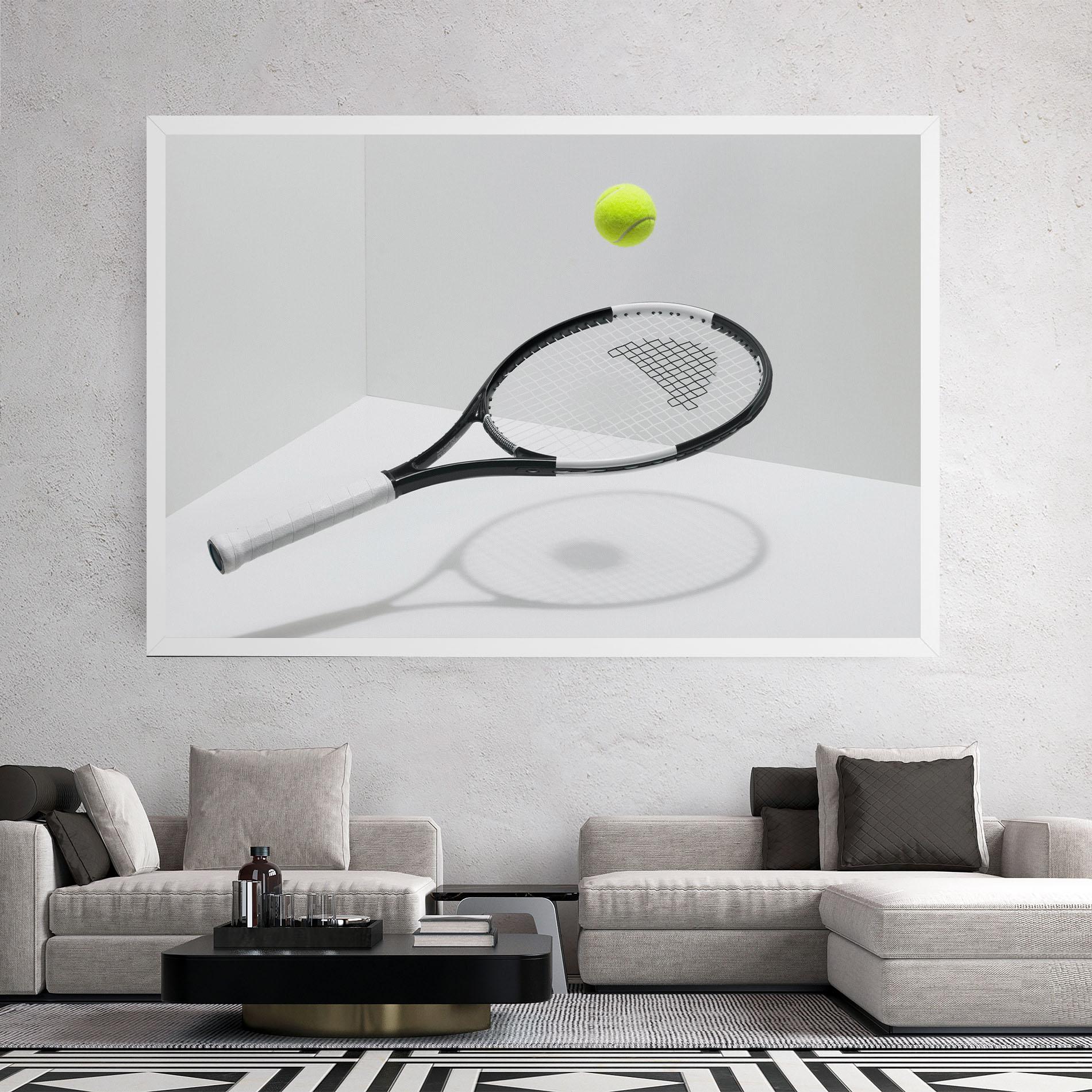 Tablou Canvas Floating Tennis Racket mockup 2