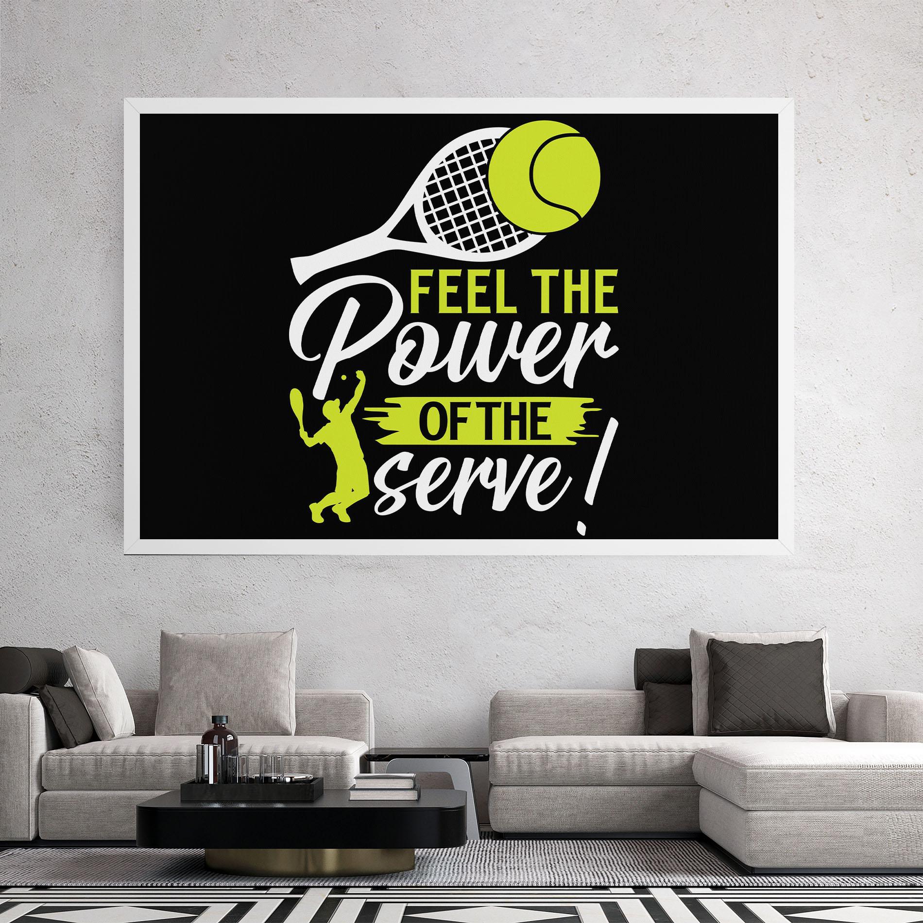 Tablou Canvas Power Serve mockup 2