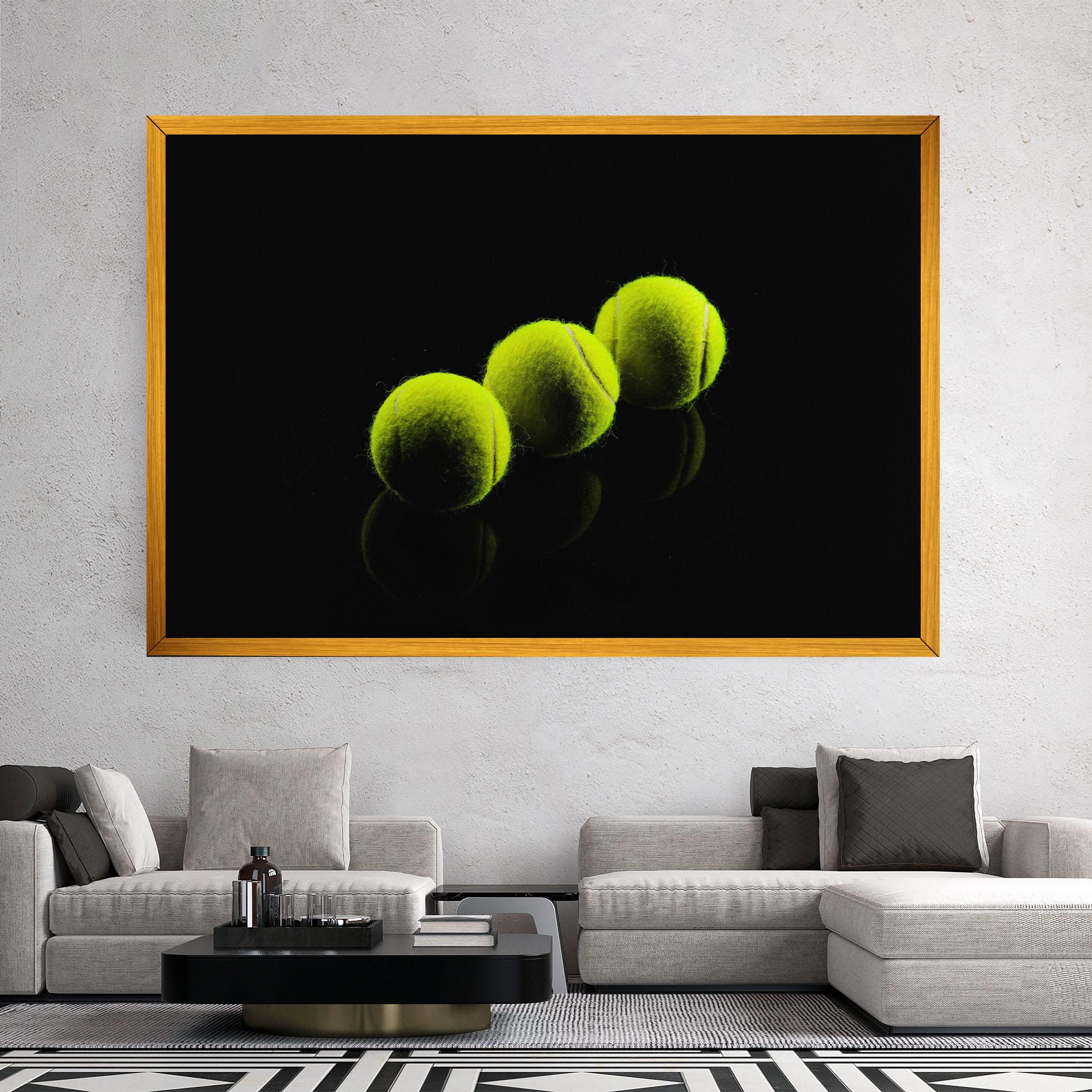 Tablou Canvas 3 Tennis Balls mockup 2