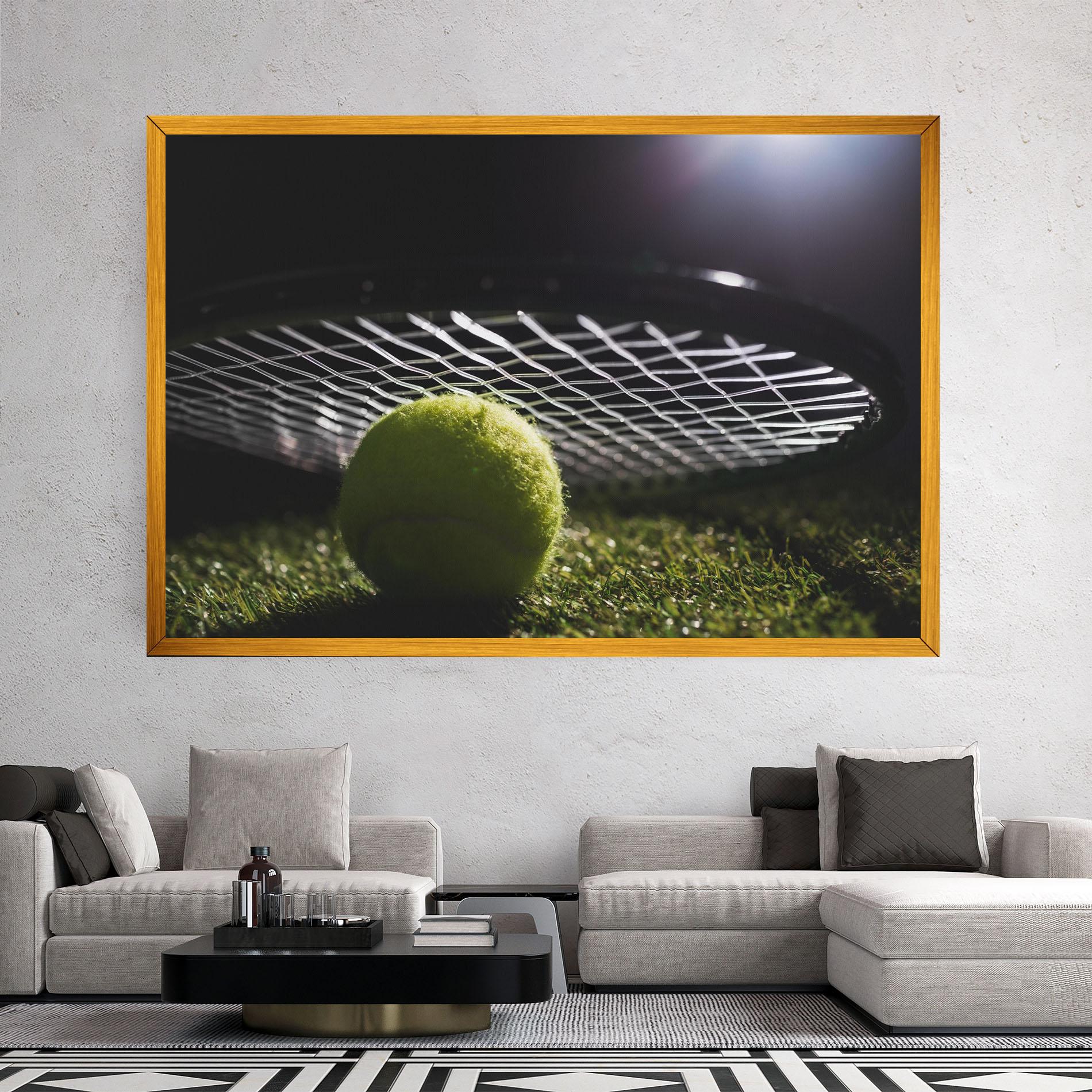 Tablou Canvas Close Up Tennis Ball mockup 2