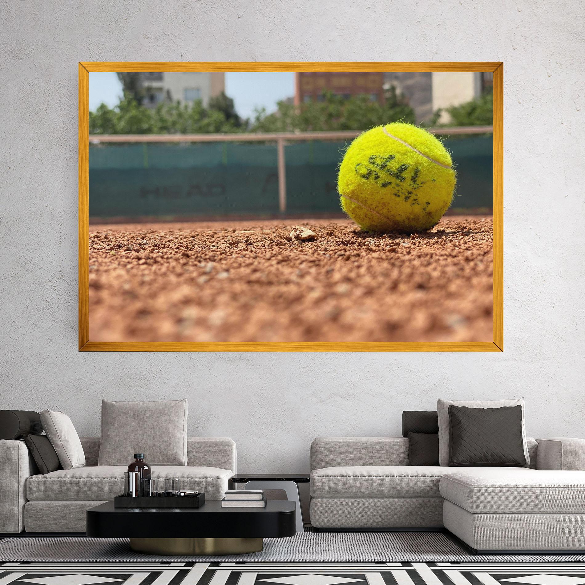 Tablou Canvas Lost Tennis Ball mockup 2