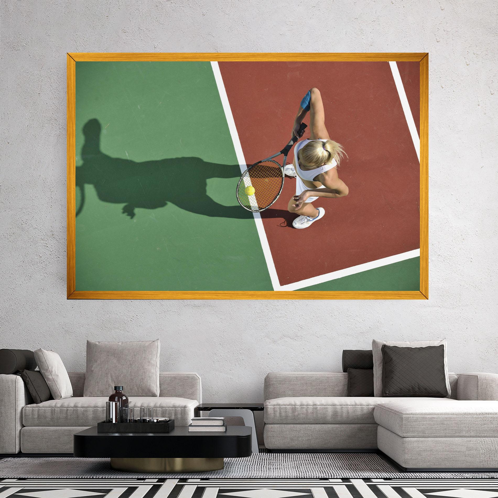 Tablou Canvas Outdoor Tennis mockup 2