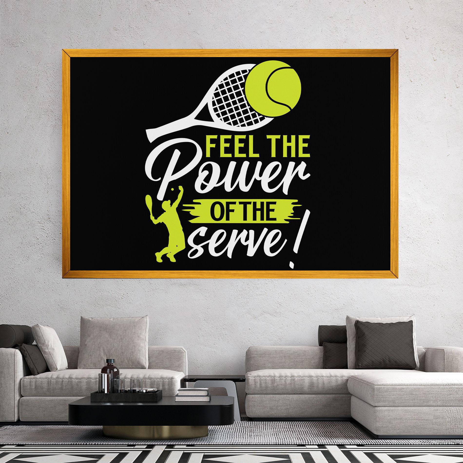 Tablou Canvas Power Serve mockup 2