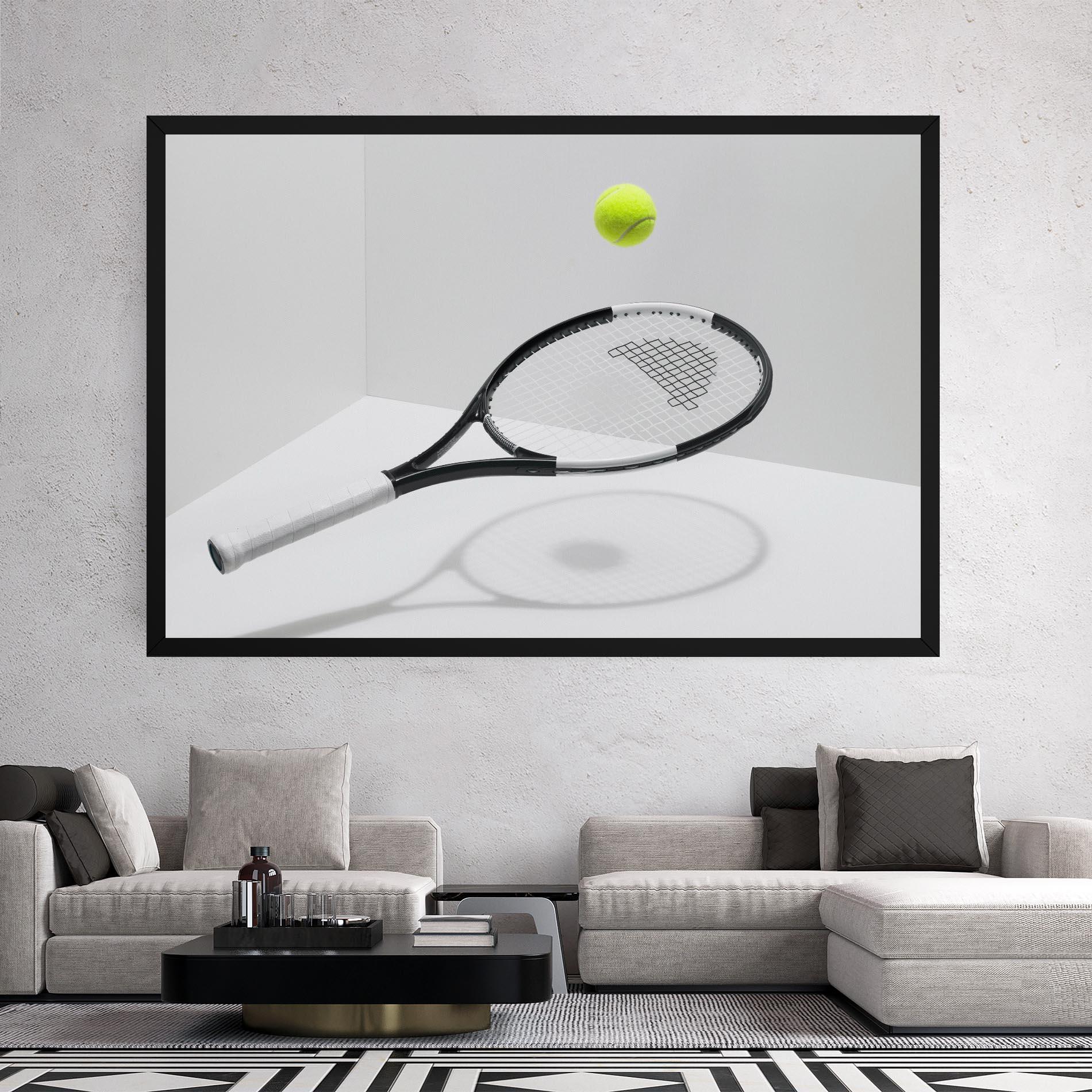 Tablou Canvas Floating Tennis Racket mockup 2