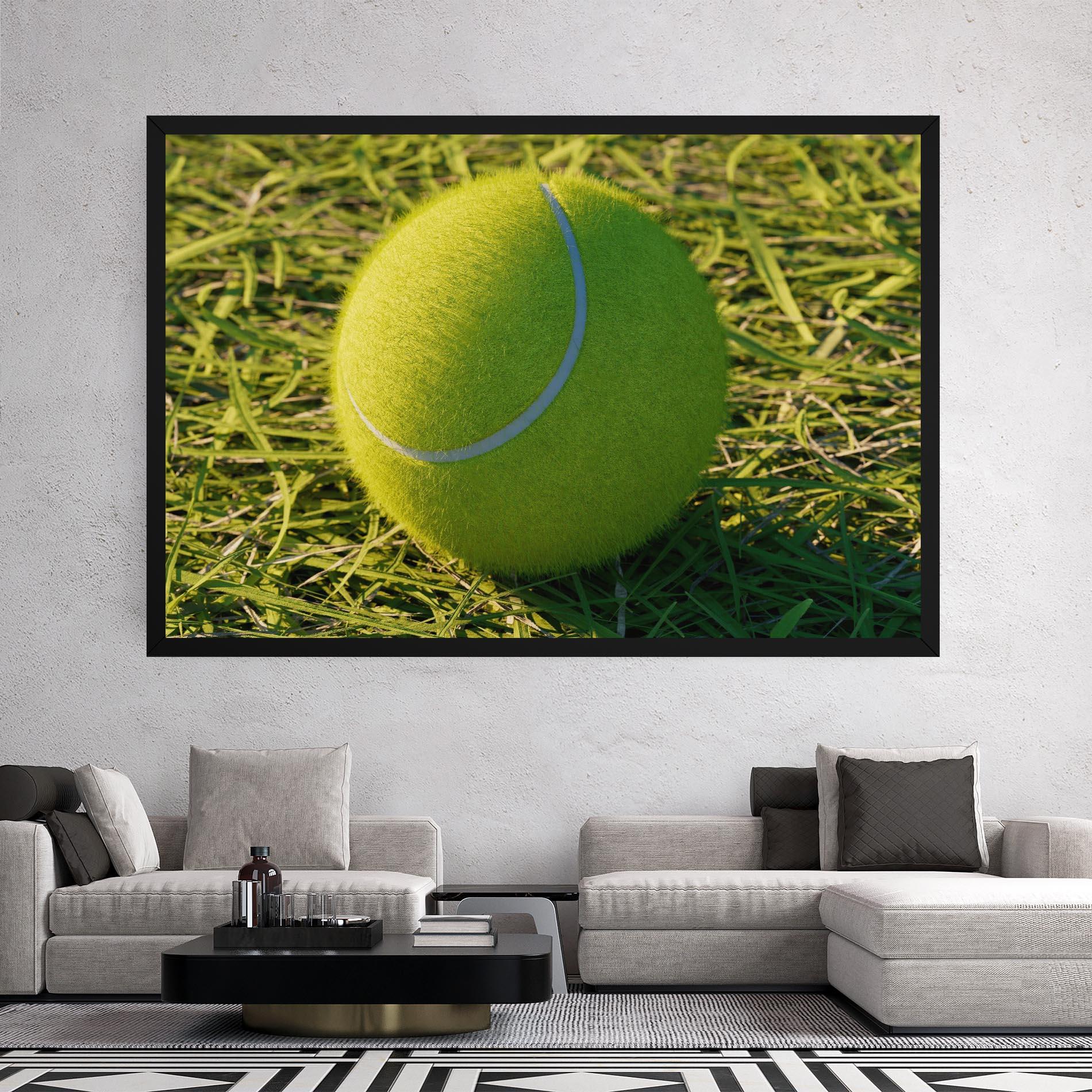 Tablou Canvas Green Tennis Ball mockup 2