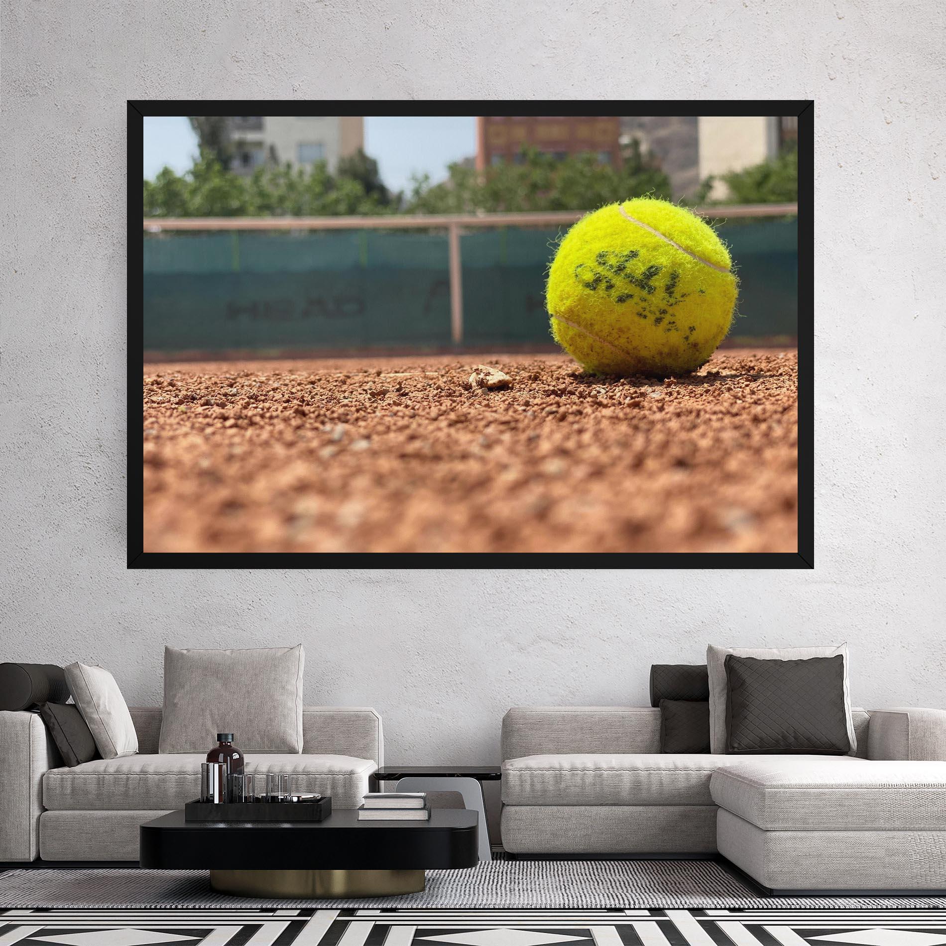 Tablou Canvas Lost Tennis Ball mockup 2