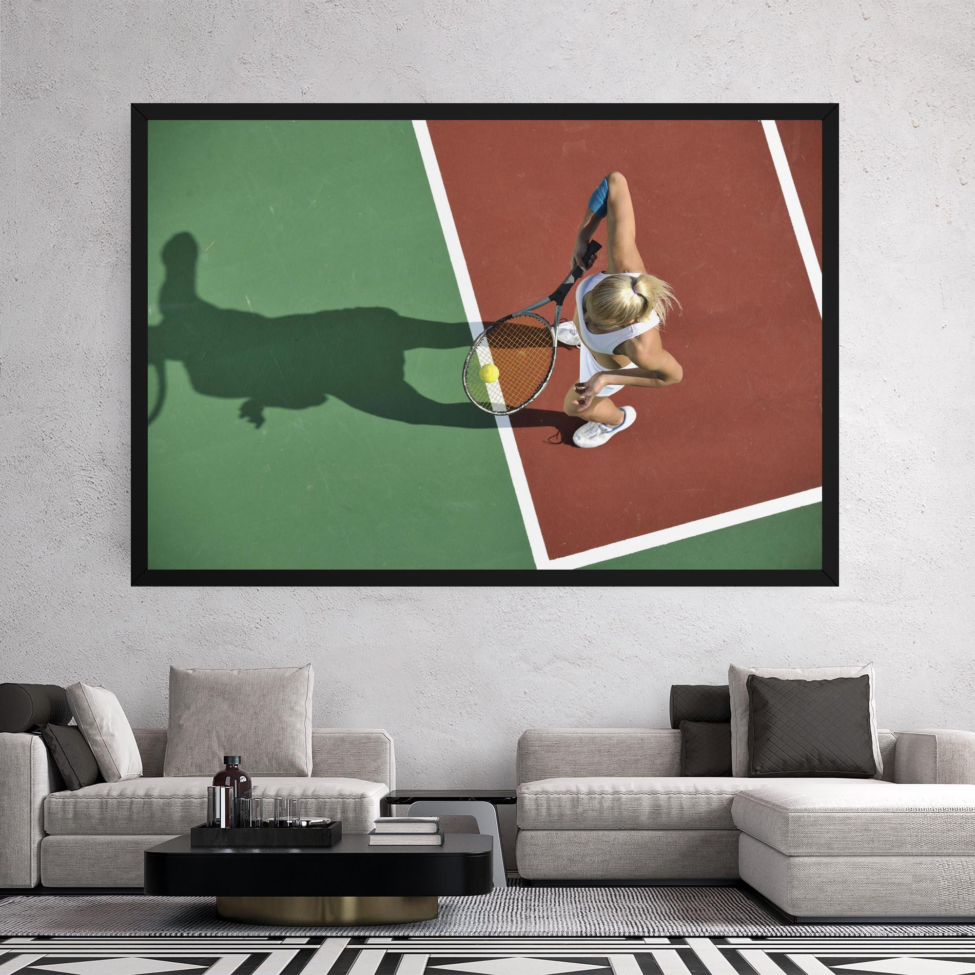 Tablou Canvas Outdoor Tennis mockup 2