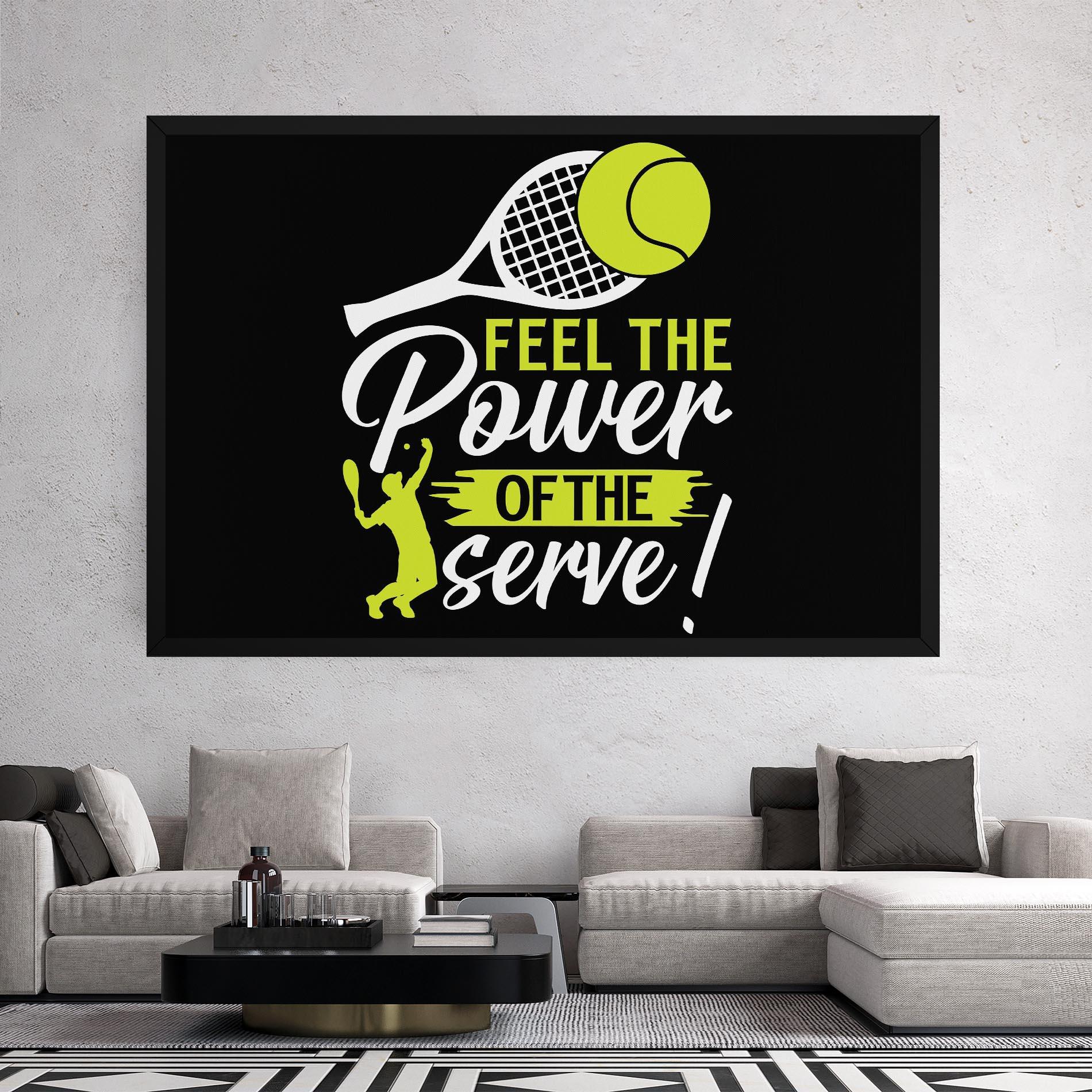 Tablou Canvas Power Serve mockup 2