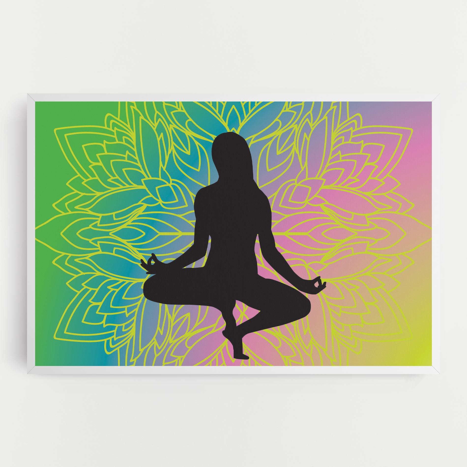 Tablou Canvas Peace Yoga 01 mockup 0