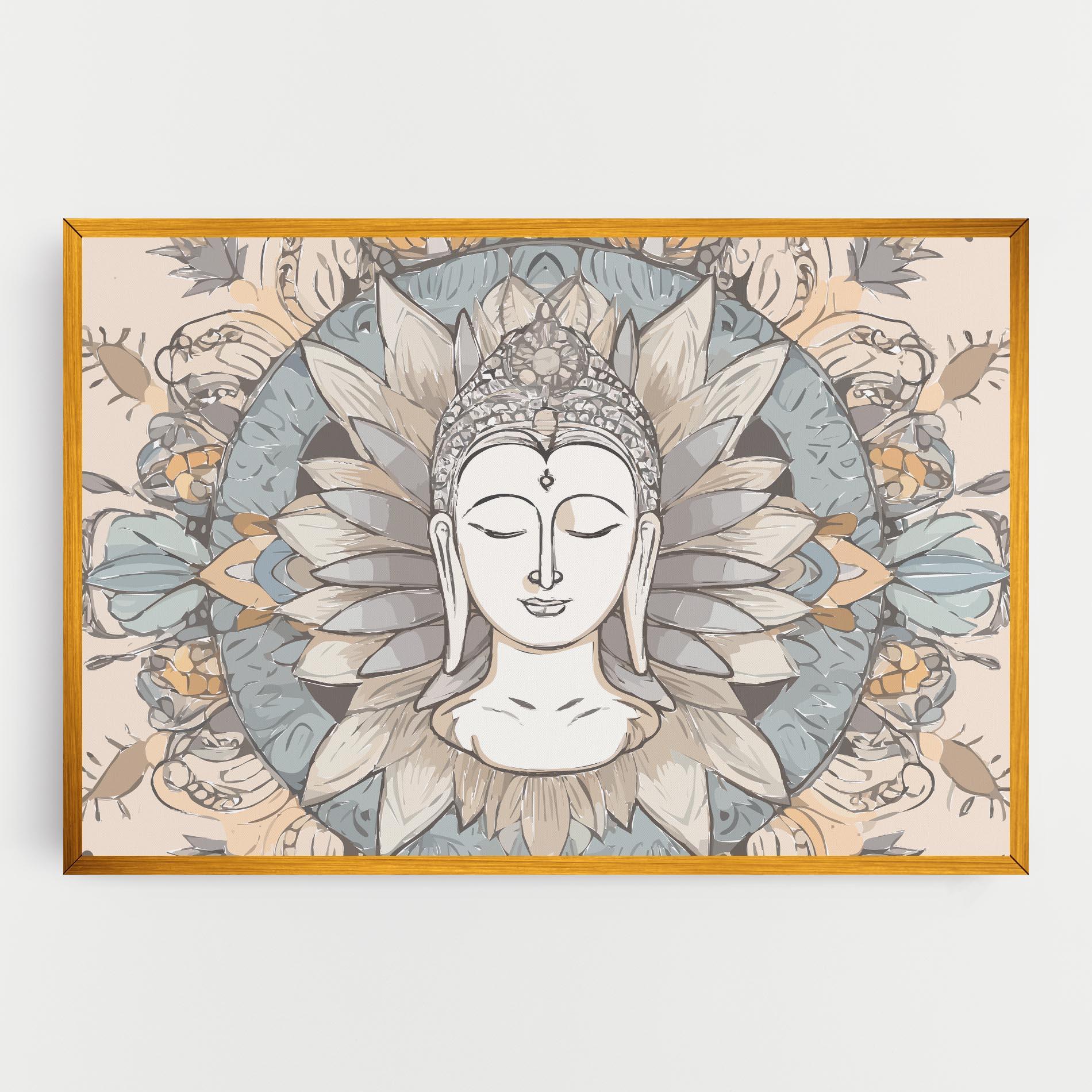 Tablou Canvas Boho Element mockup 0