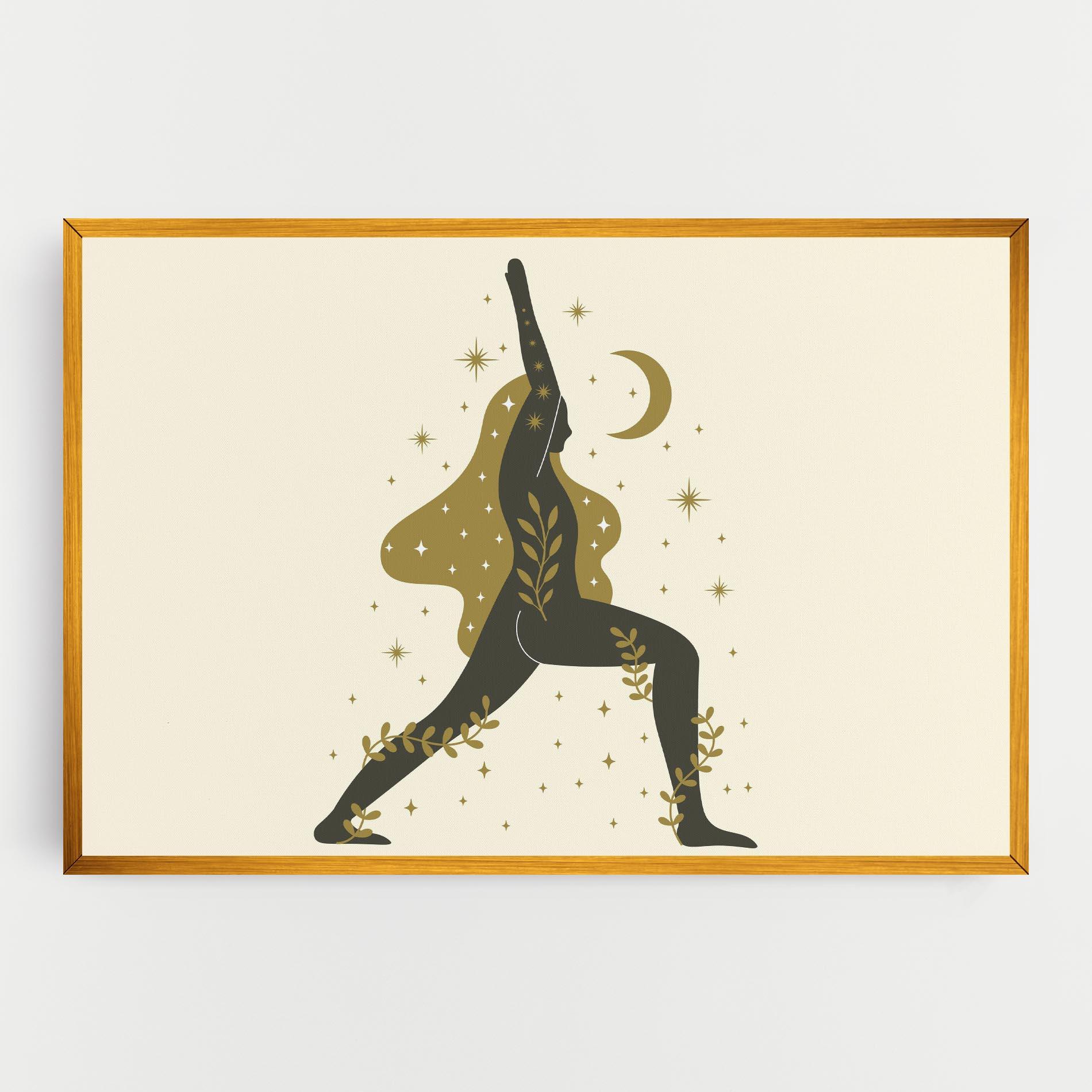 Tablou Canvas Chandrasana mockup 0