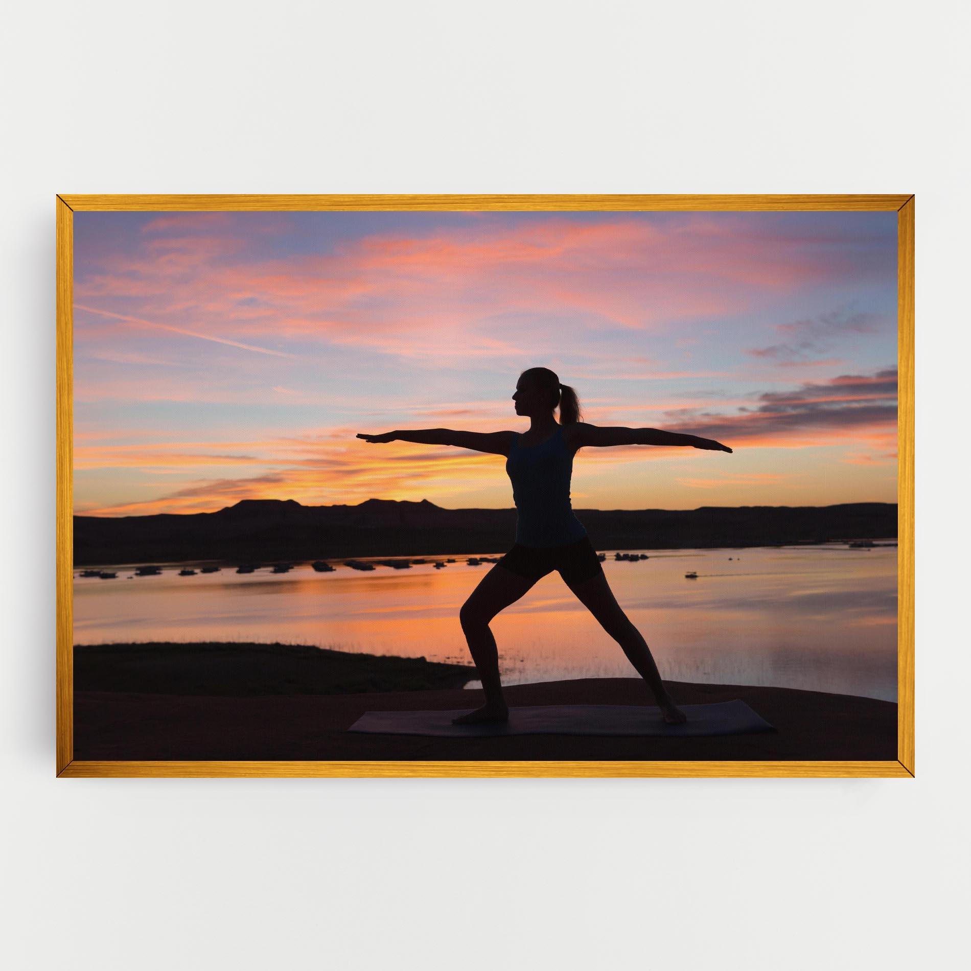 Tablou Canvas Morning Yoga mockup 0